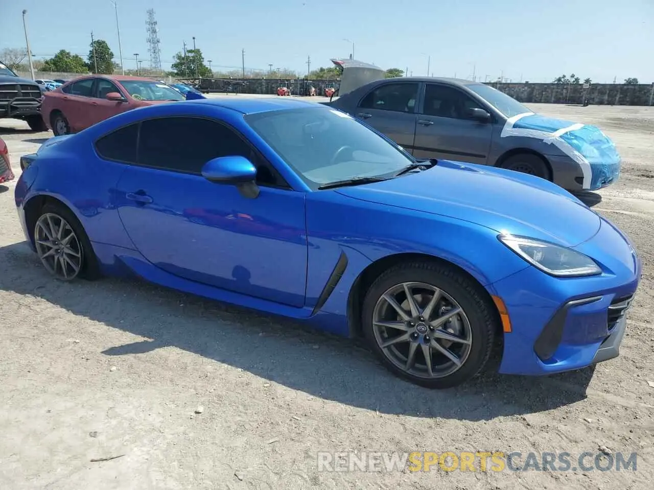 4 Фотография поврежденного автомобиля JF1ZDBC1XP8707104 SUBARU BRZ 2023
