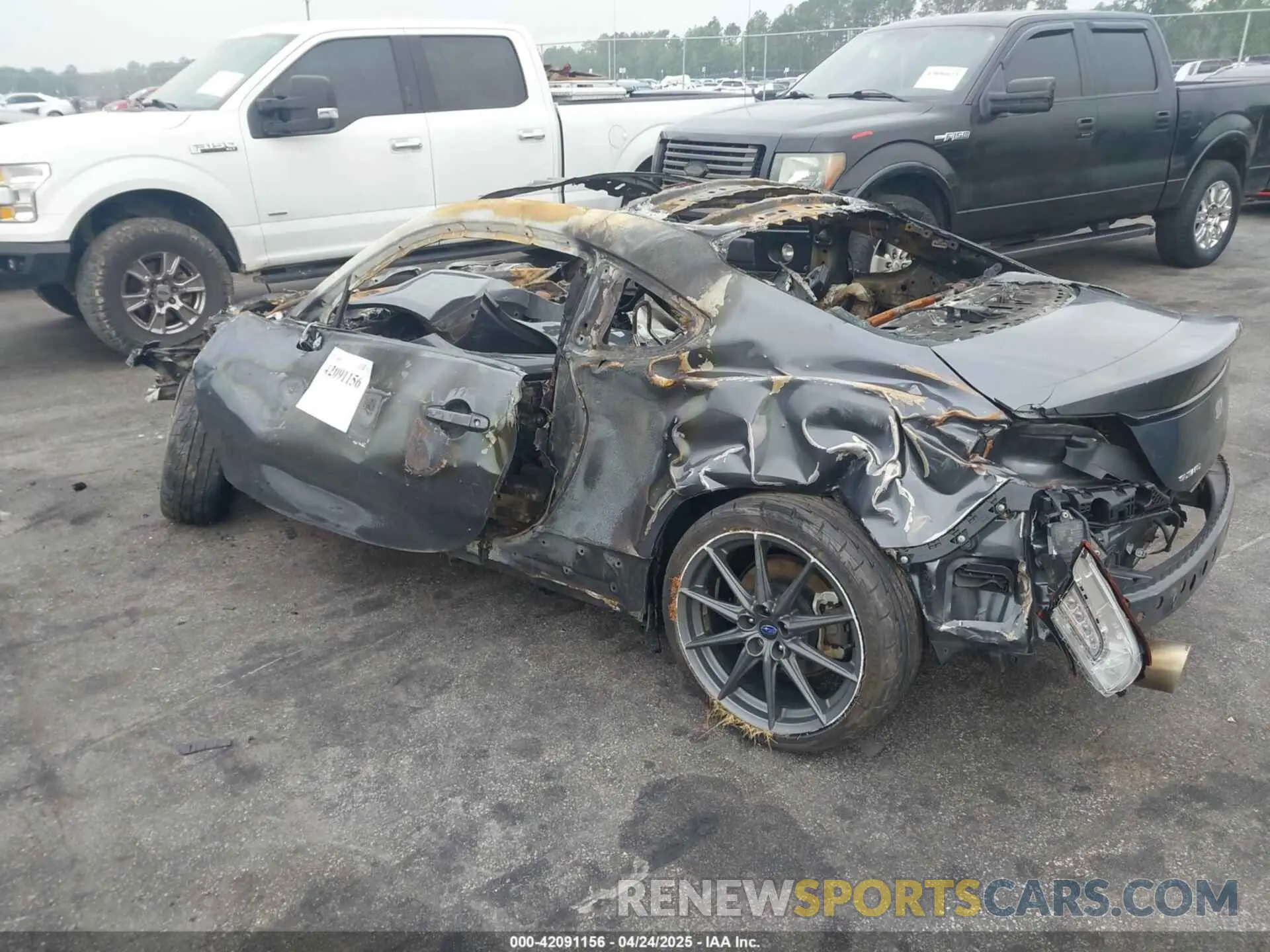 3 Photograph of a damaged car JF1ZDBE12P9706522 SUBARU BRZ 2023