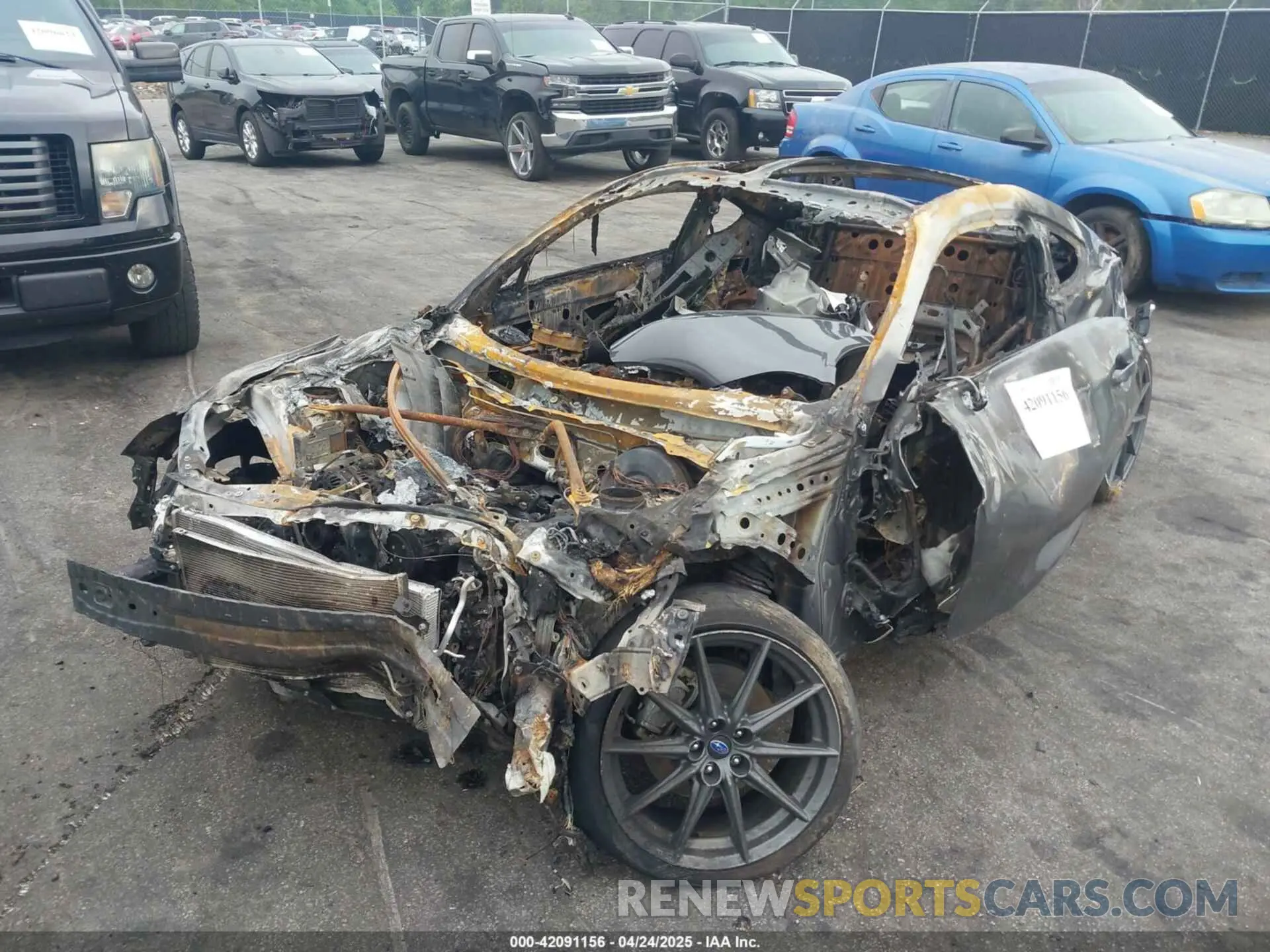 6 Photograph of a damaged car JF1ZDBE12P9706522 SUBARU BRZ 2023