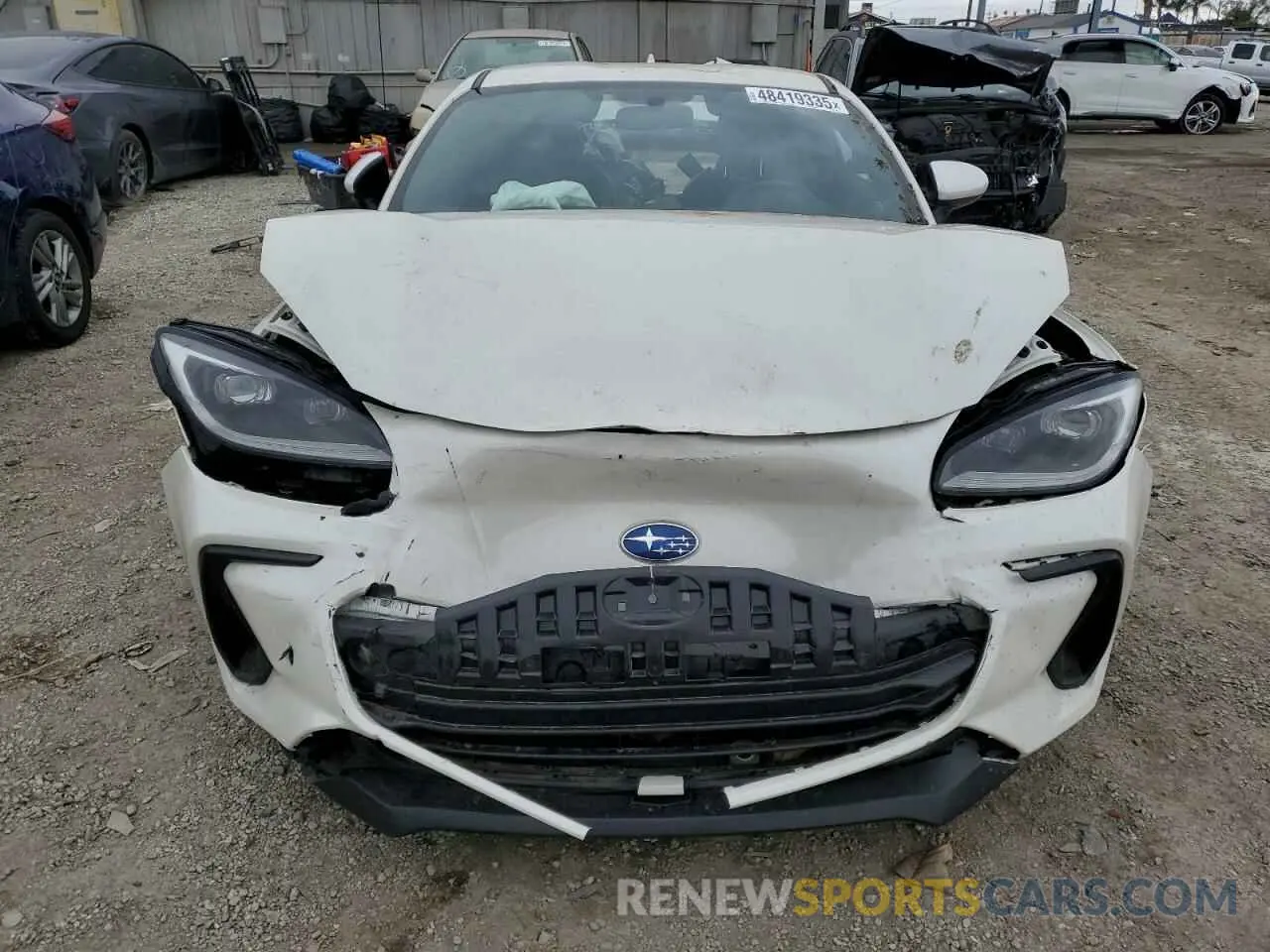 5 Photograph of a damaged car JF1ZDBE16P9704398 SUBARU BRZ 2023