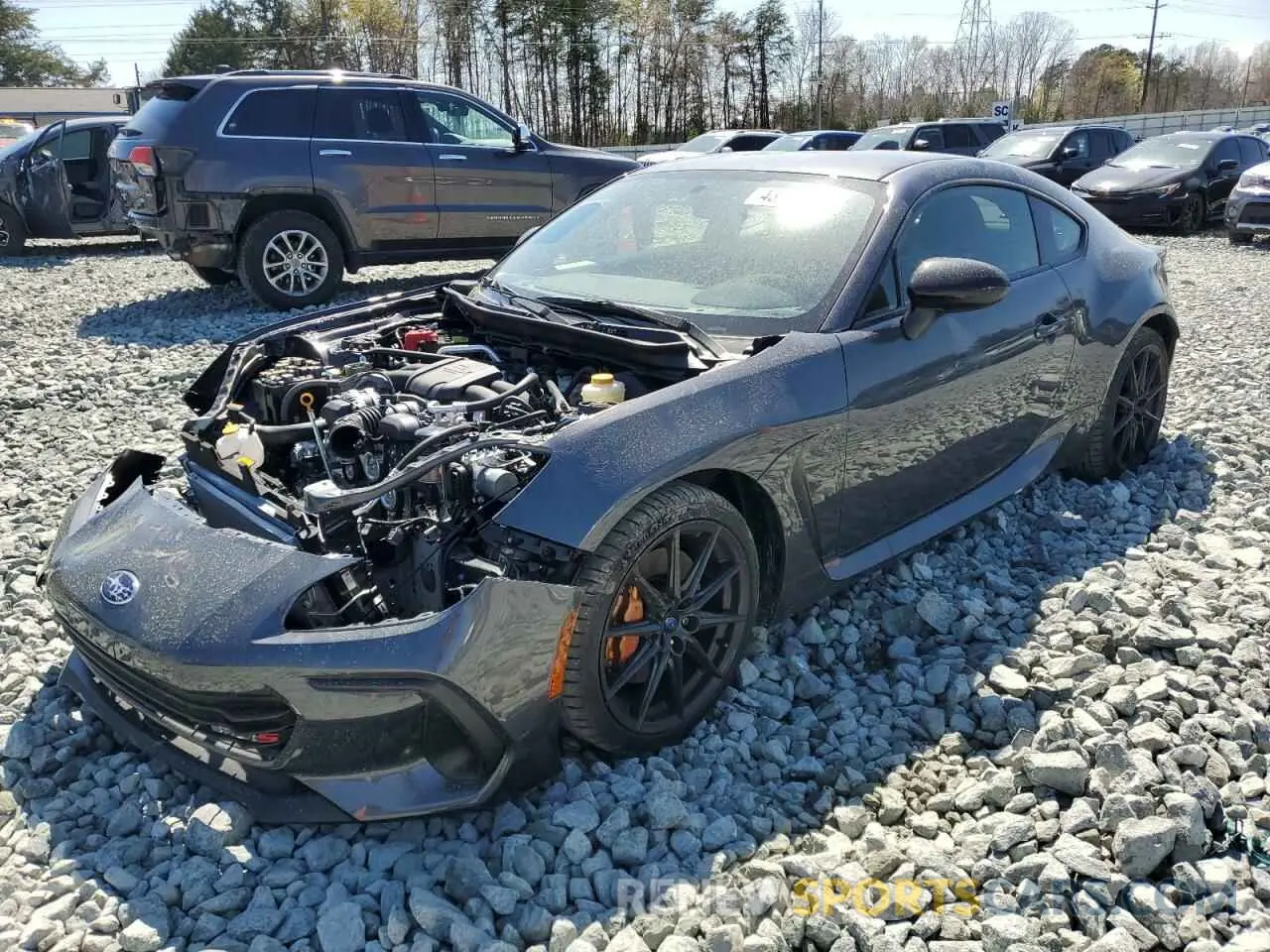 1 Photograph of a damaged car JF1ZDBS13S9700032 SUBARU BRZ 2025
