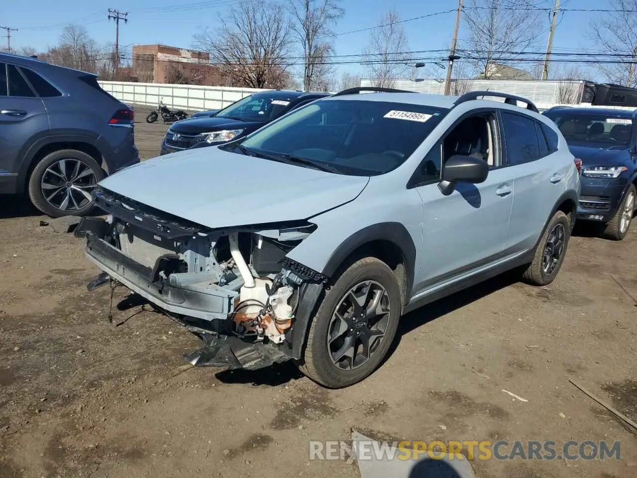 1 Фотография поврежденного автомобиля JF2GTAAC1KH329400 SUBARU CROSSTREK 2019