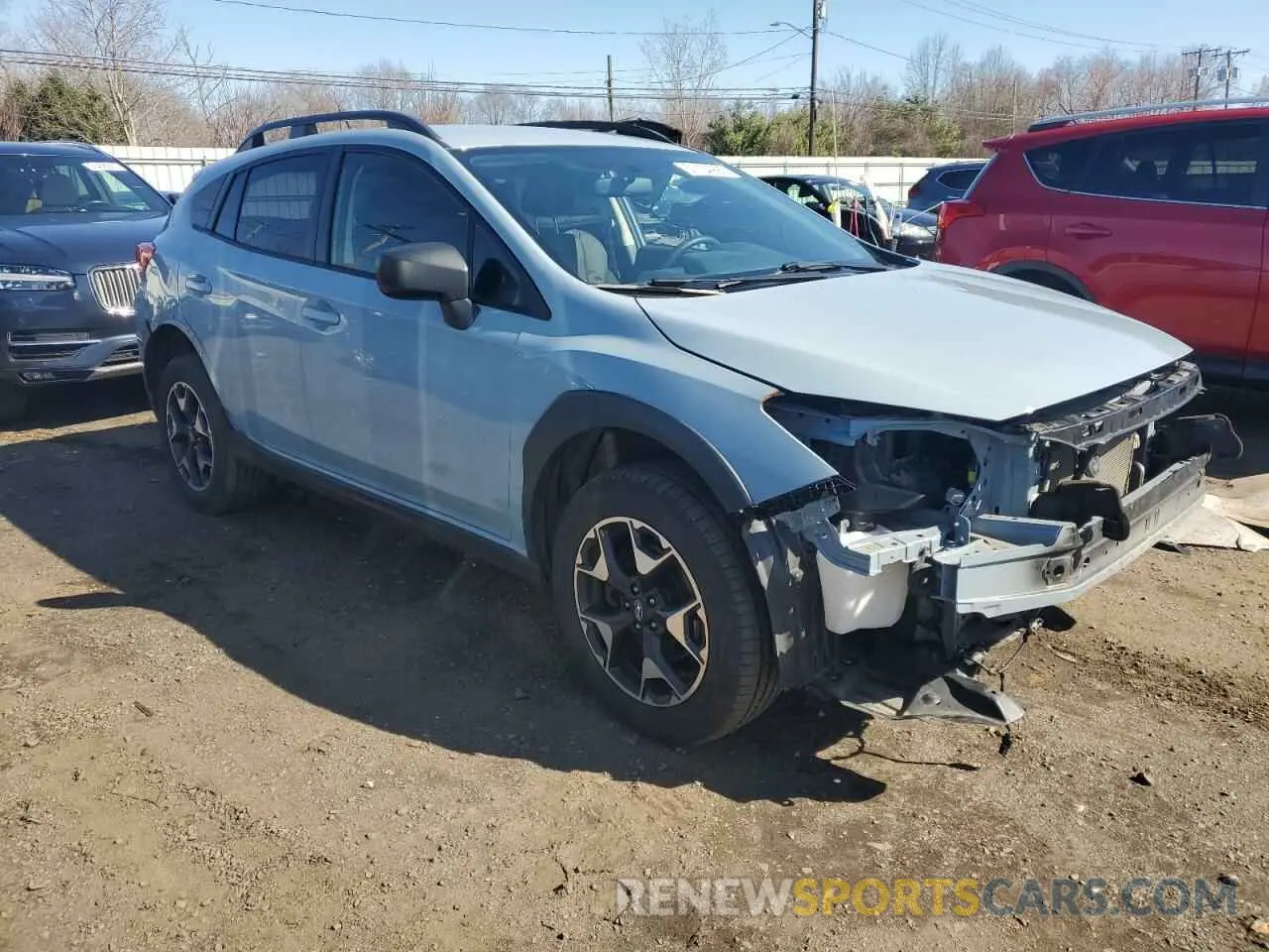 4 Фотография поврежденного автомобиля JF2GTAAC1KH329400 SUBARU CROSSTREK 2019