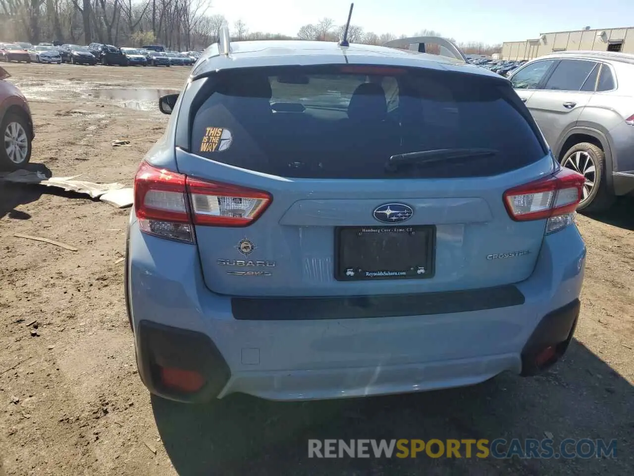 6 Фотография поврежденного автомобиля JF2GTAAC1KH329400 SUBARU CROSSTREK 2019