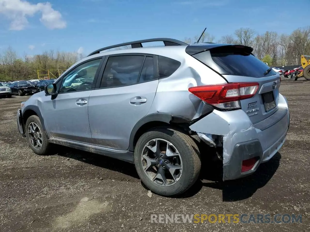 2 Фотография поврежденного автомобиля JF2GTAAC4K8238010 SUBARU CROSSTREK 2019