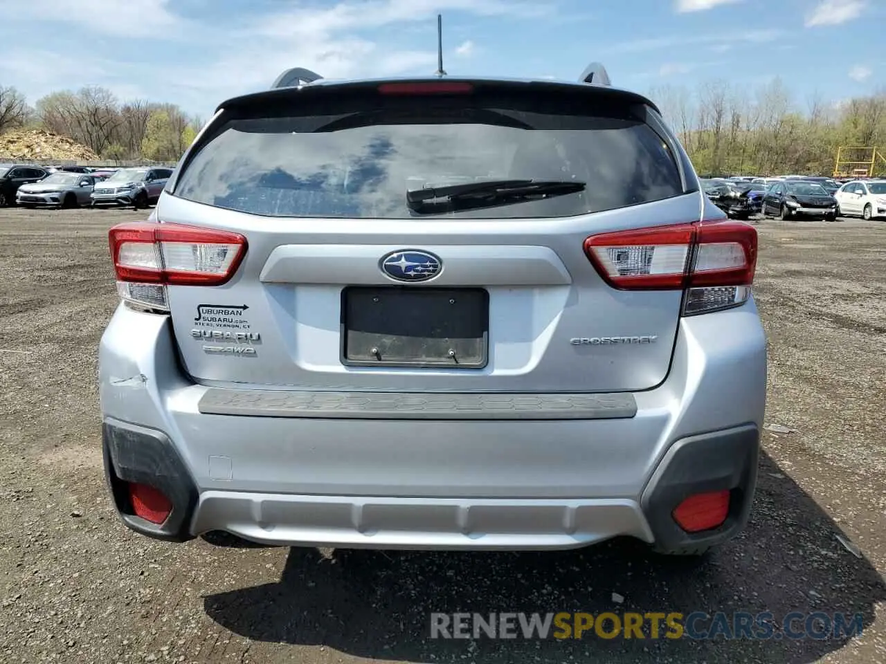 6 Фотография поврежденного автомобиля JF2GTAAC4K8238010 SUBARU CROSSTREK 2019