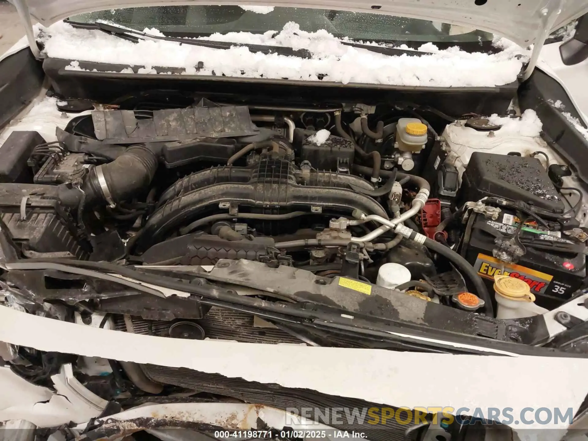 10 Photograph of a damaged car JF2GTAAC5KH201063 SUBARU CROSSTREK 2019
