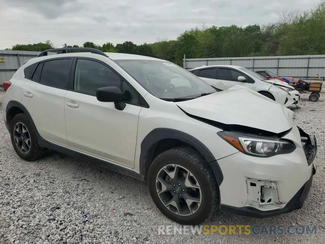 4 Photograph of a damaged car JF2GTABC2KH308442 SUBARU CROSSTREK 2019