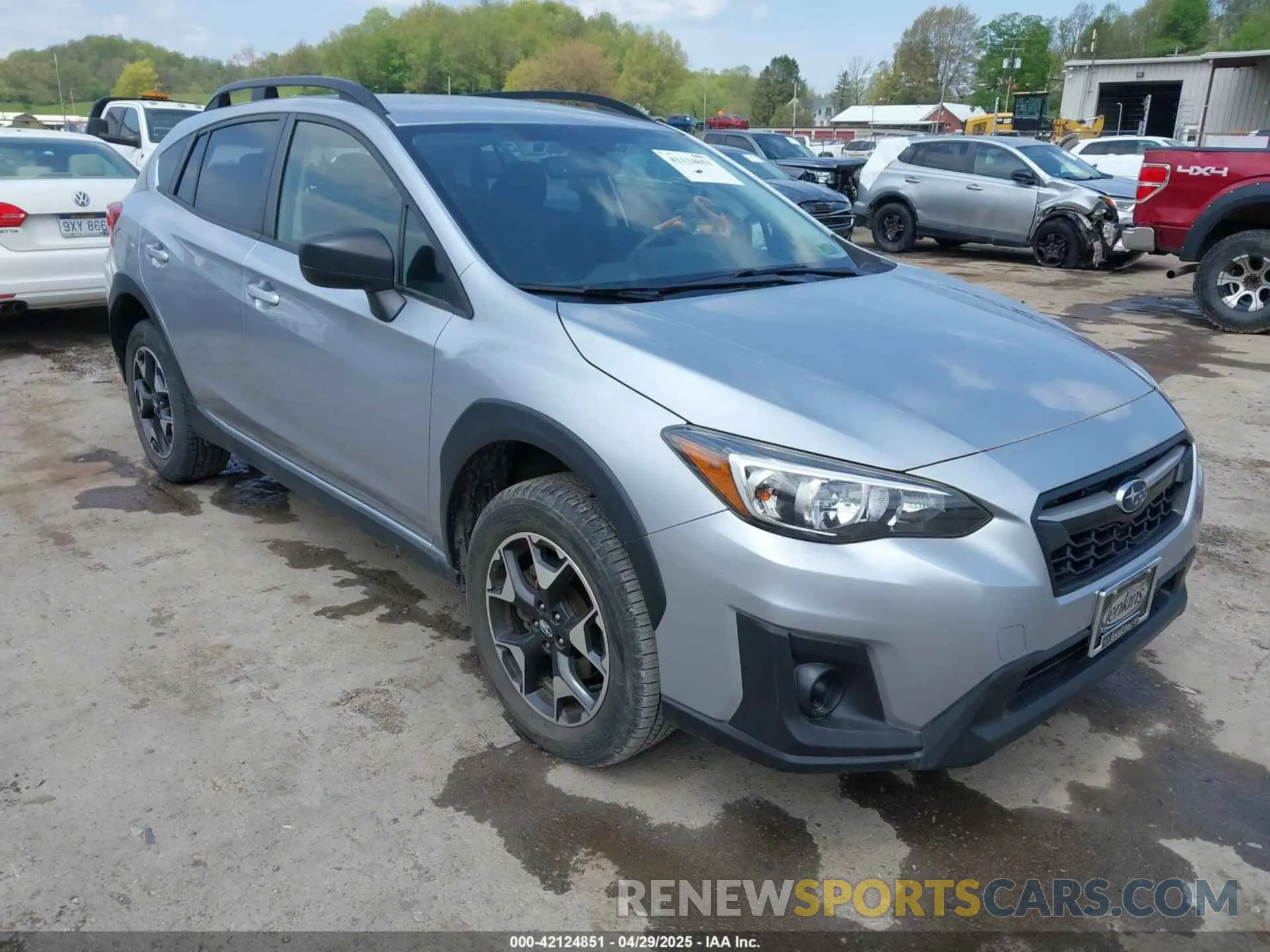 1 Photograph of a damaged car JF2GTABC3K8220161 SUBARU CROSSTREK 2019