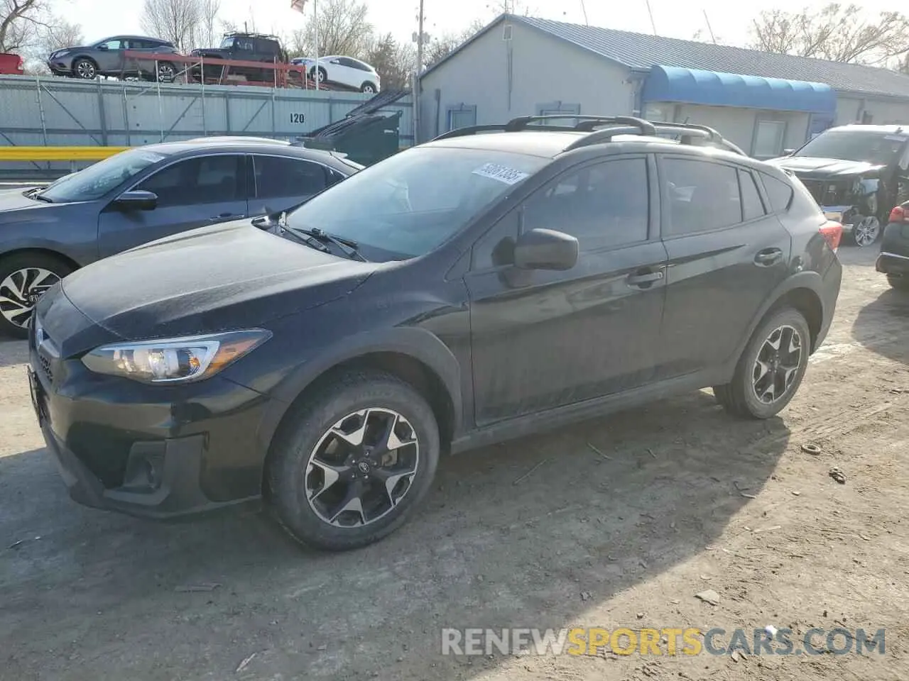 1 Photograph of a damaged car JF2GTABC4K8336663 SUBARU CROSSTREK 2019