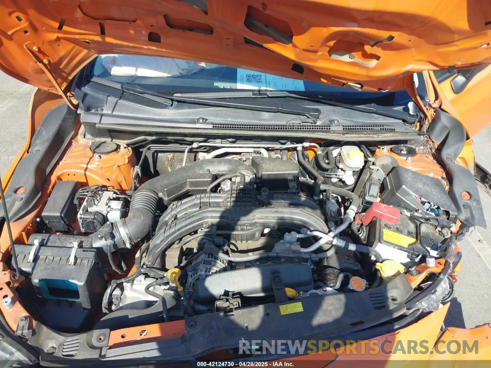 10 Photograph of a damaged car JF2GTABC5K8255235 SUBARU CROSSTREK 2019