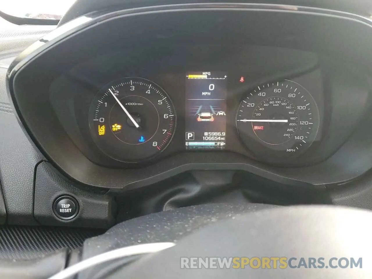9 Photograph of a damaged car JF2GTABC6K8289099 SUBARU CROSSTREK 2019