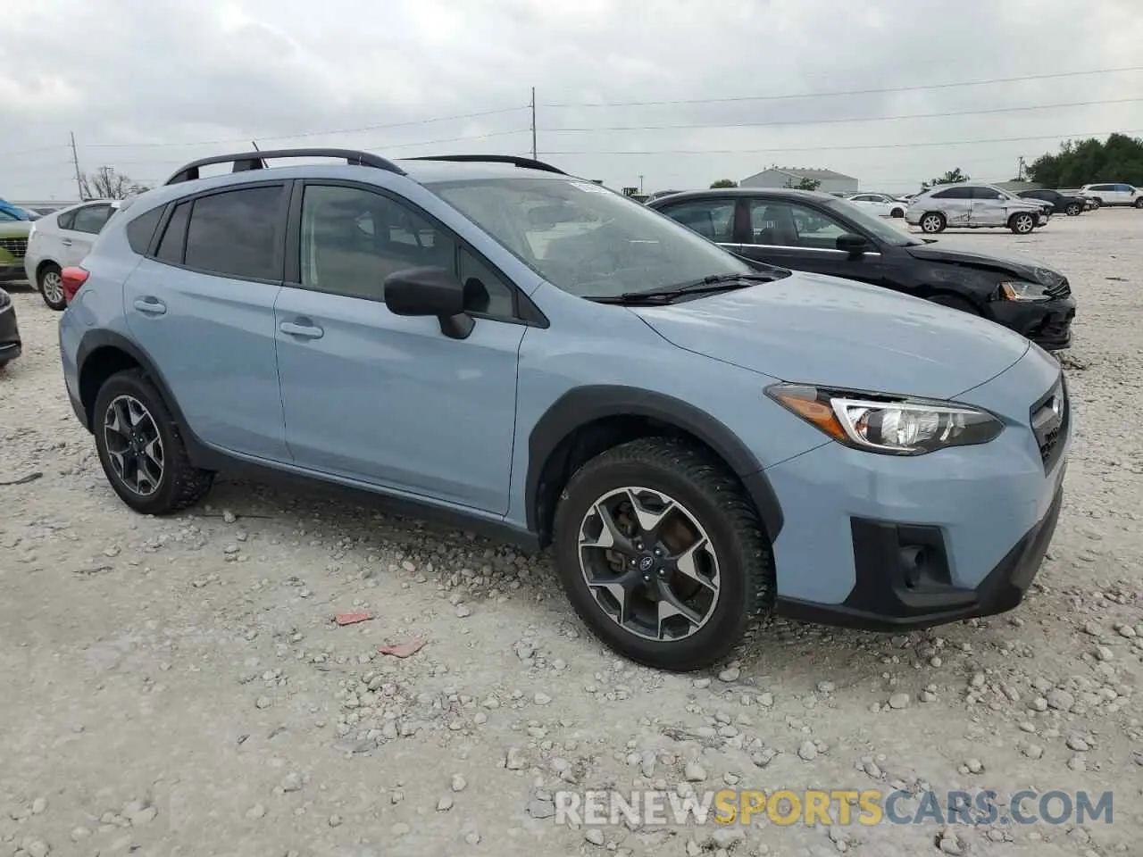 4 Photograph of a damaged car JF2GTABC7KH212905 SUBARU CROSSTREK 2019