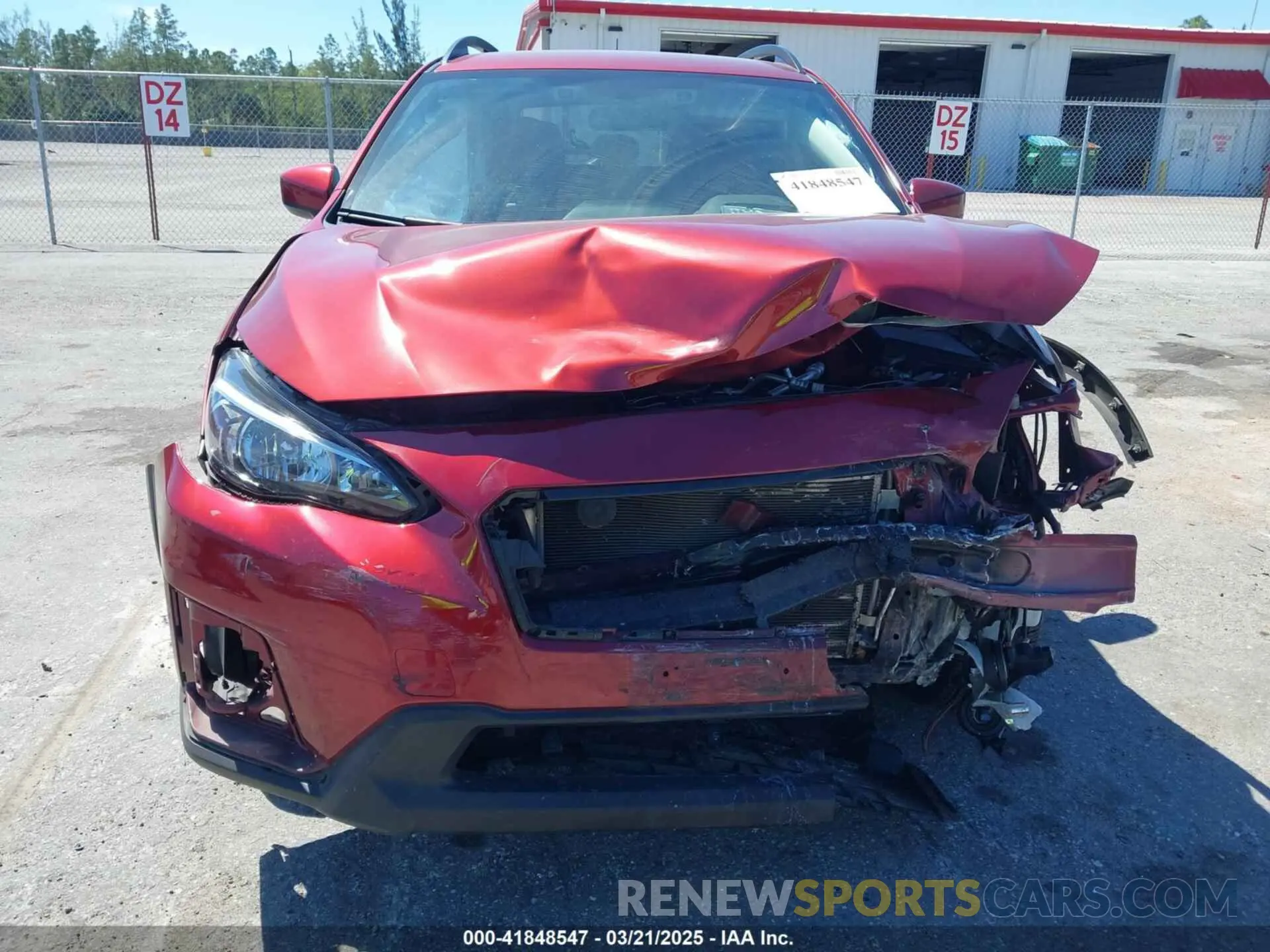 13 Photograph of a damaged car JF2GTABCXKH313713 SUBARU CROSSTREK 2019