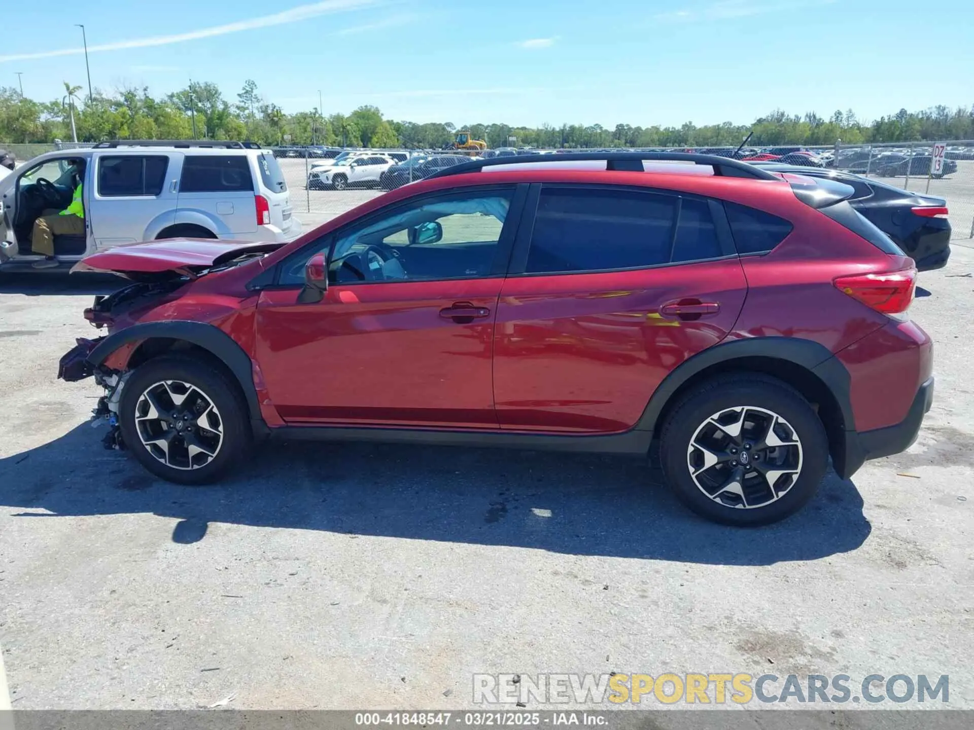 15 Photograph of a damaged car JF2GTABCXKH313713 SUBARU CROSSTREK 2019