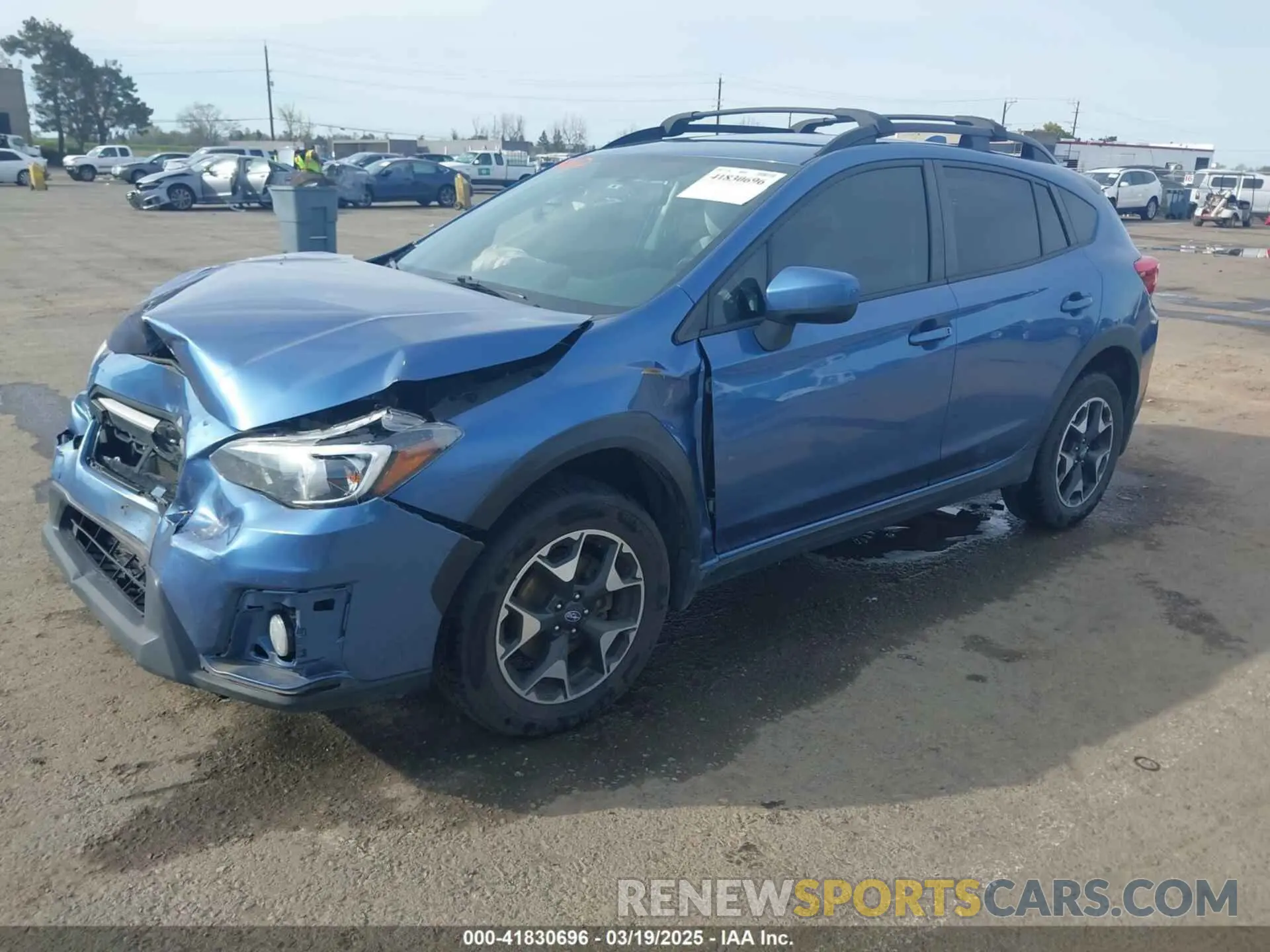 2 Photograph of a damaged car JF2GTACC0K8258784 SUBARU CROSSTREK 2019