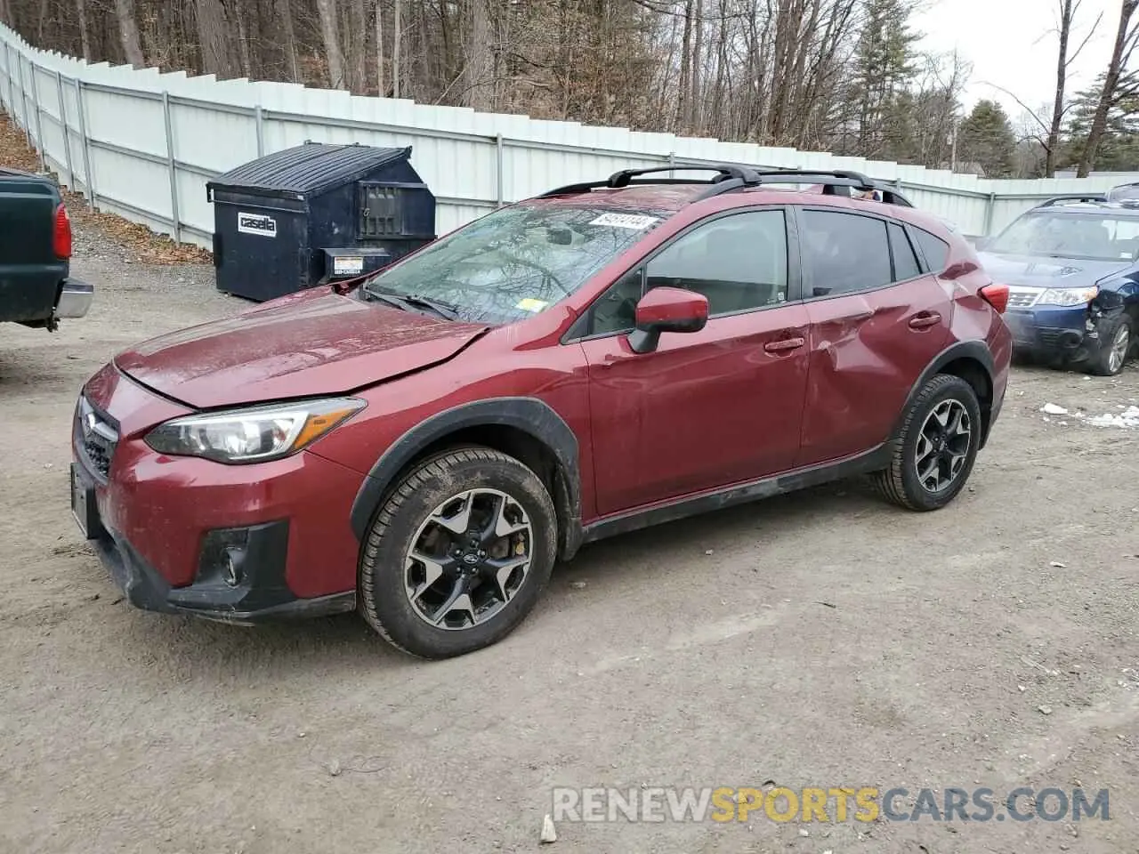 1 Photograph of a damaged car JF2GTACC1K8306504 SUBARU CROSSTREK 2019