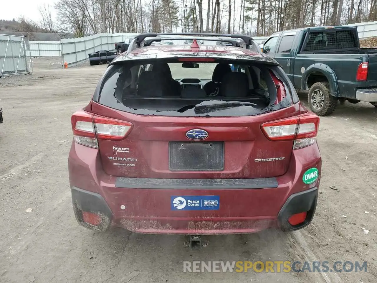 6 Photograph of a damaged car JF2GTACC1K8306504 SUBARU CROSSTREK 2019