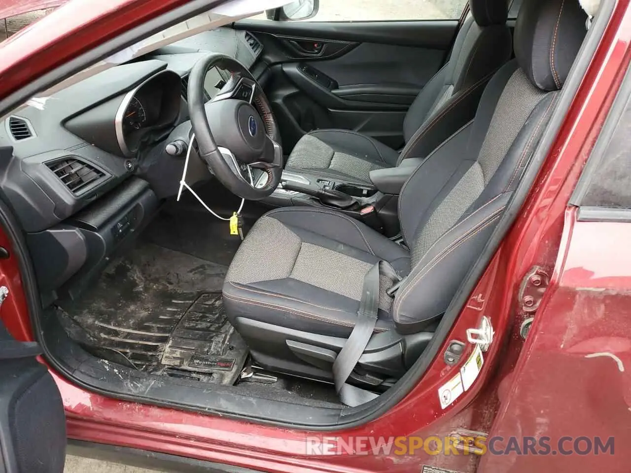 7 Photograph of a damaged car JF2GTACC1K8306504 SUBARU CROSSTREK 2019