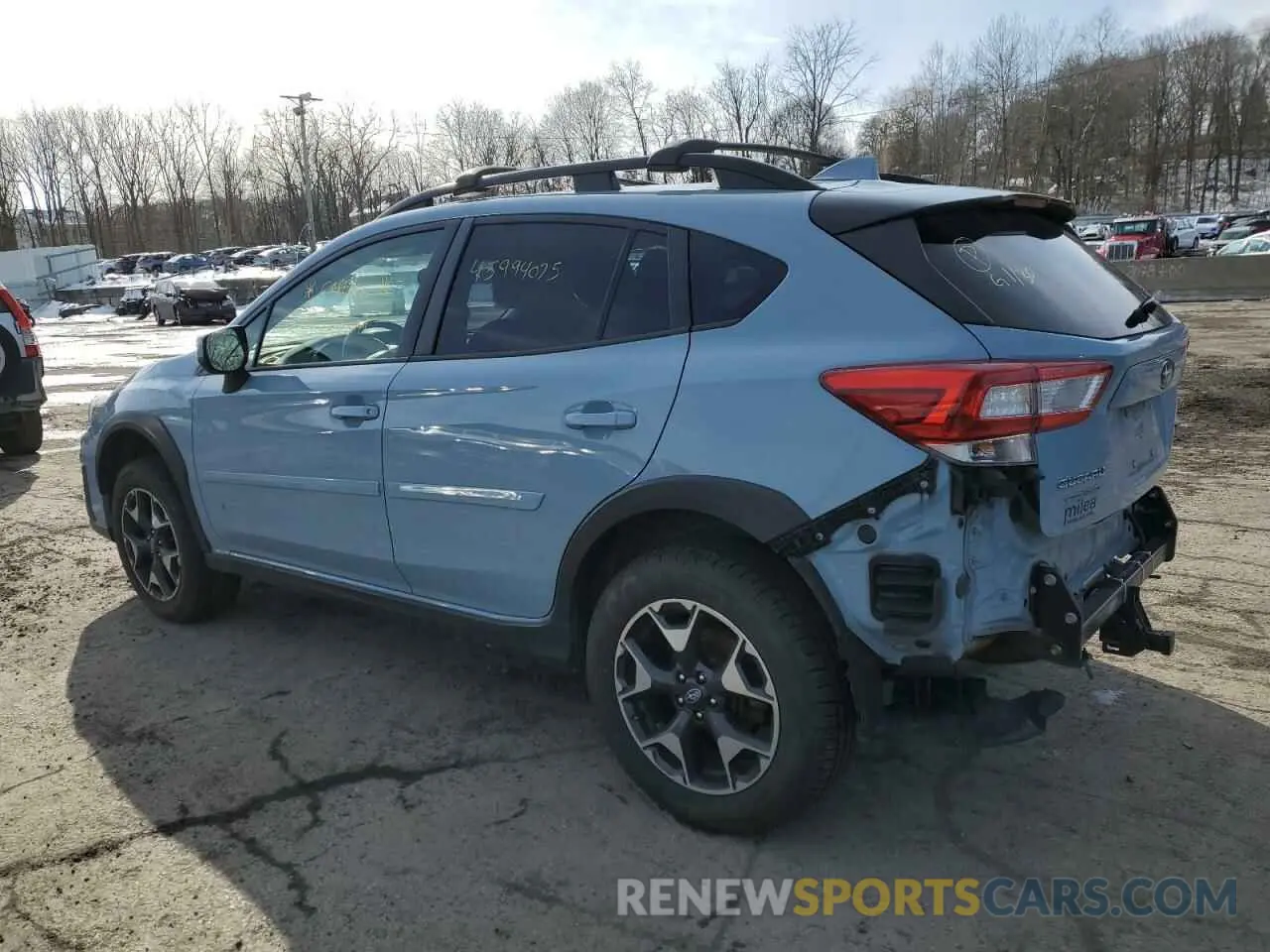 2 Photograph of a damaged car JF2GTACC2K9234173 SUBARU CROSSTREK 2019