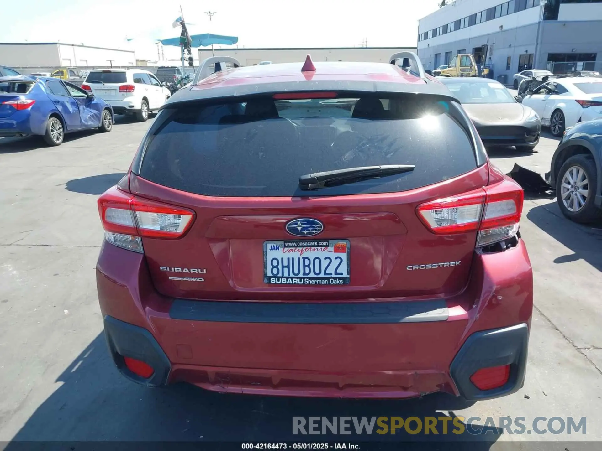 17 Фотография поврежденного автомобиля JF2GTACC4K9263982 SUBARU CROSSTREK 2019