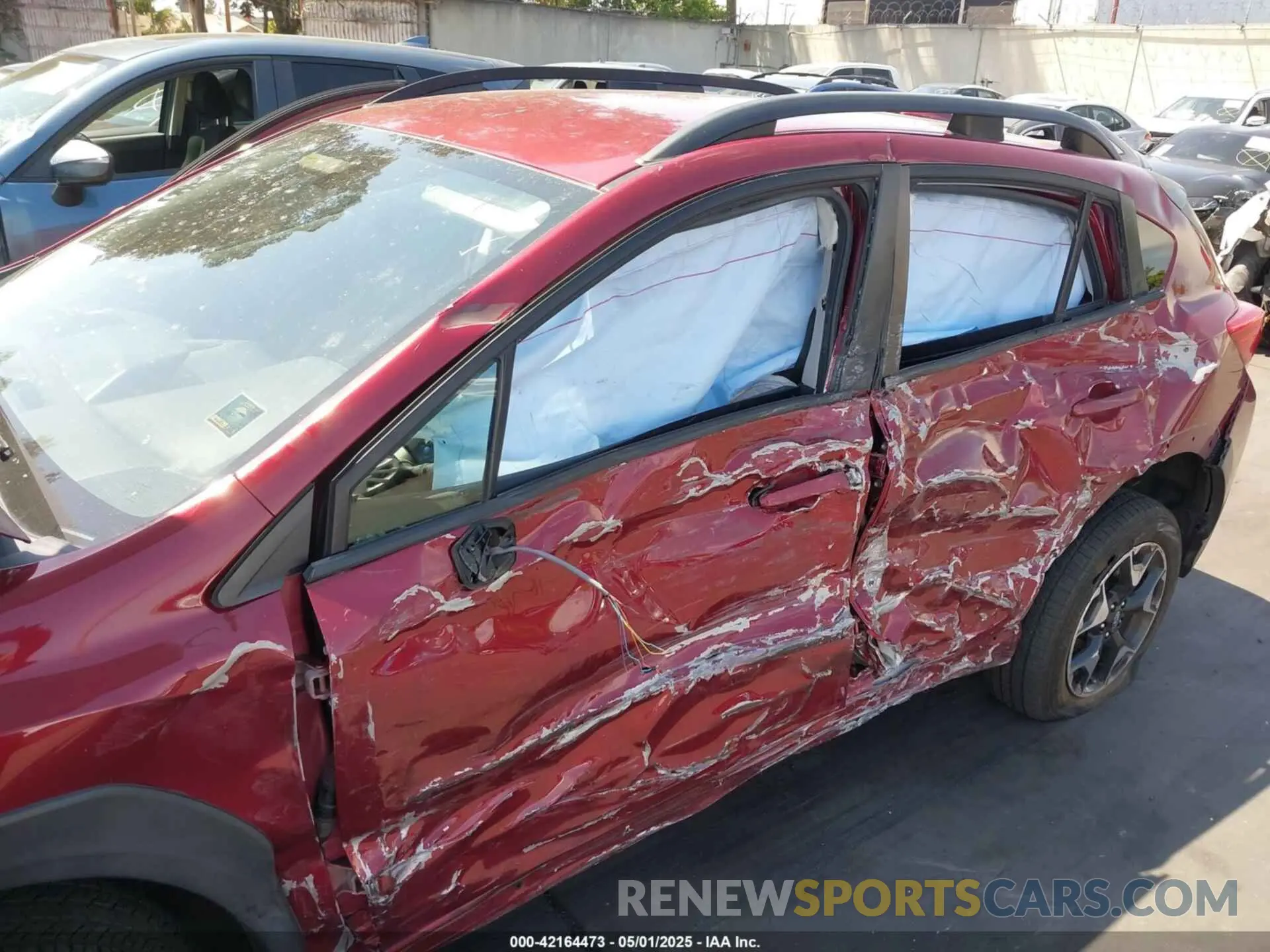 6 Фотография поврежденного автомобиля JF2GTACC4K9263982 SUBARU CROSSTREK 2019