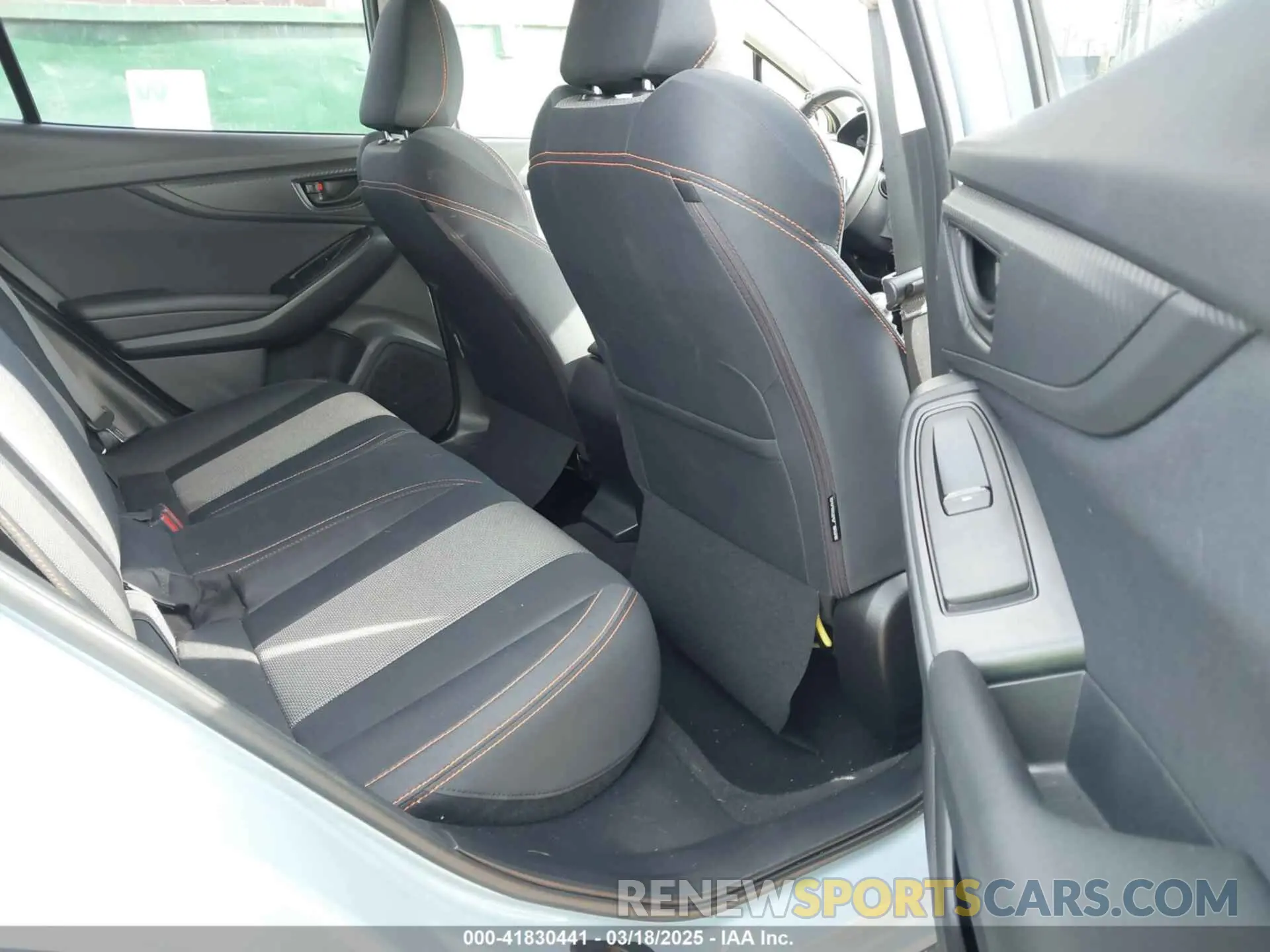 8 Photograph of a damaged car JF2GTACC4KG273519 SUBARU CROSSTREK 2019