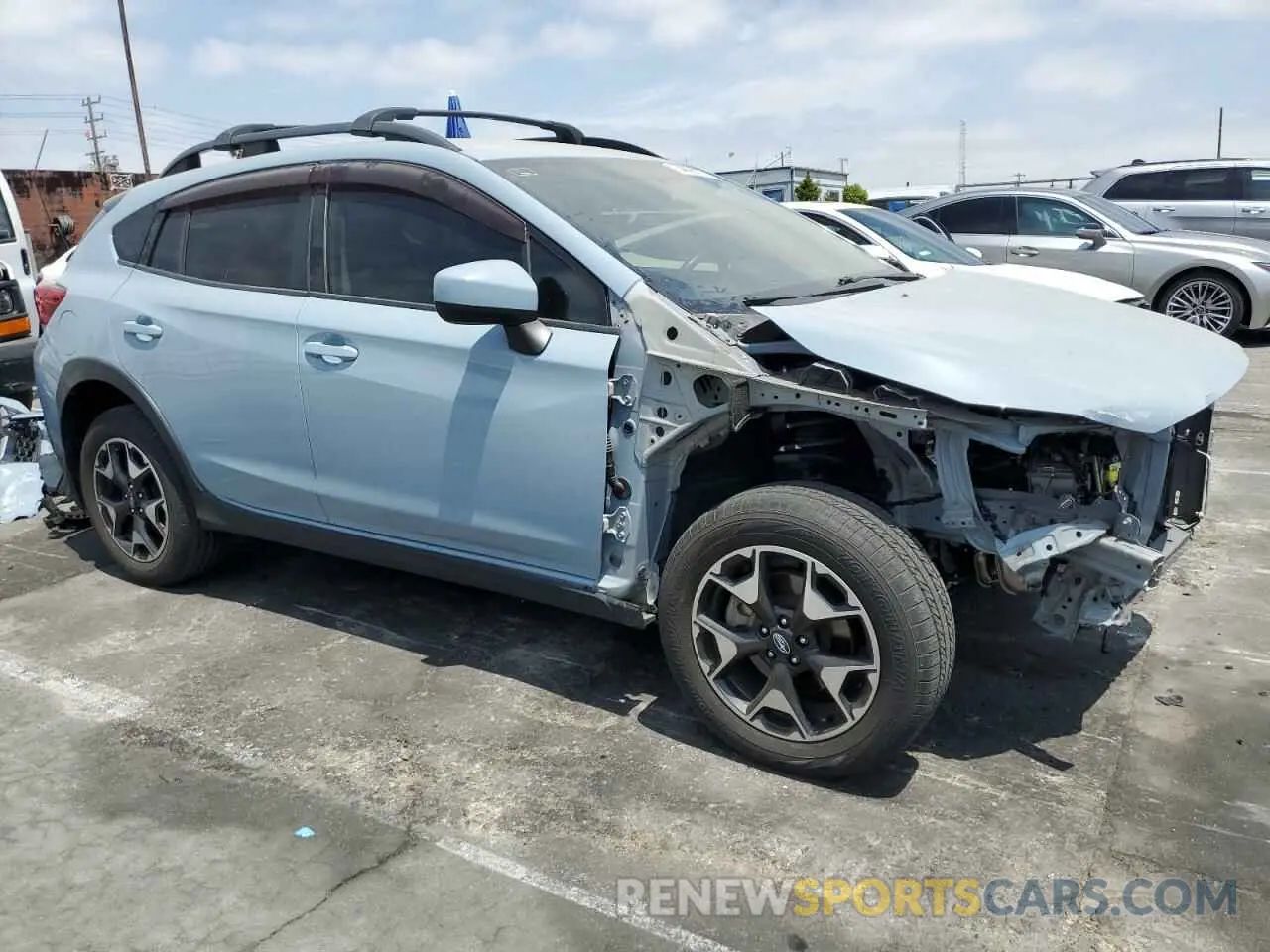 4 Photograph of a damaged car JF2GTACC5K8272874 SUBARU CROSSTREK 2019