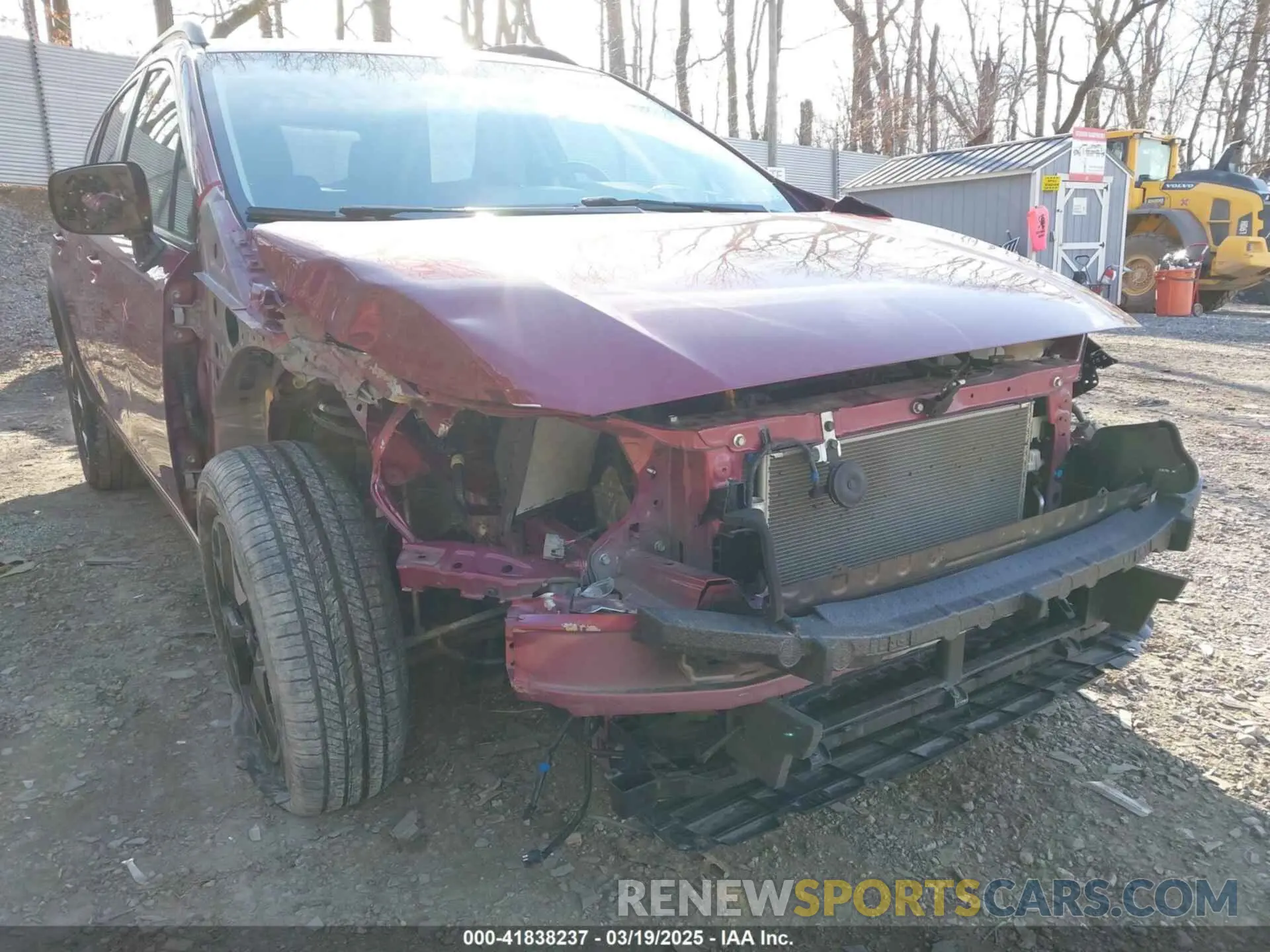 19 Photograph of a damaged car JF2GTACC5KH301533 SUBARU CROSSTREK 2019