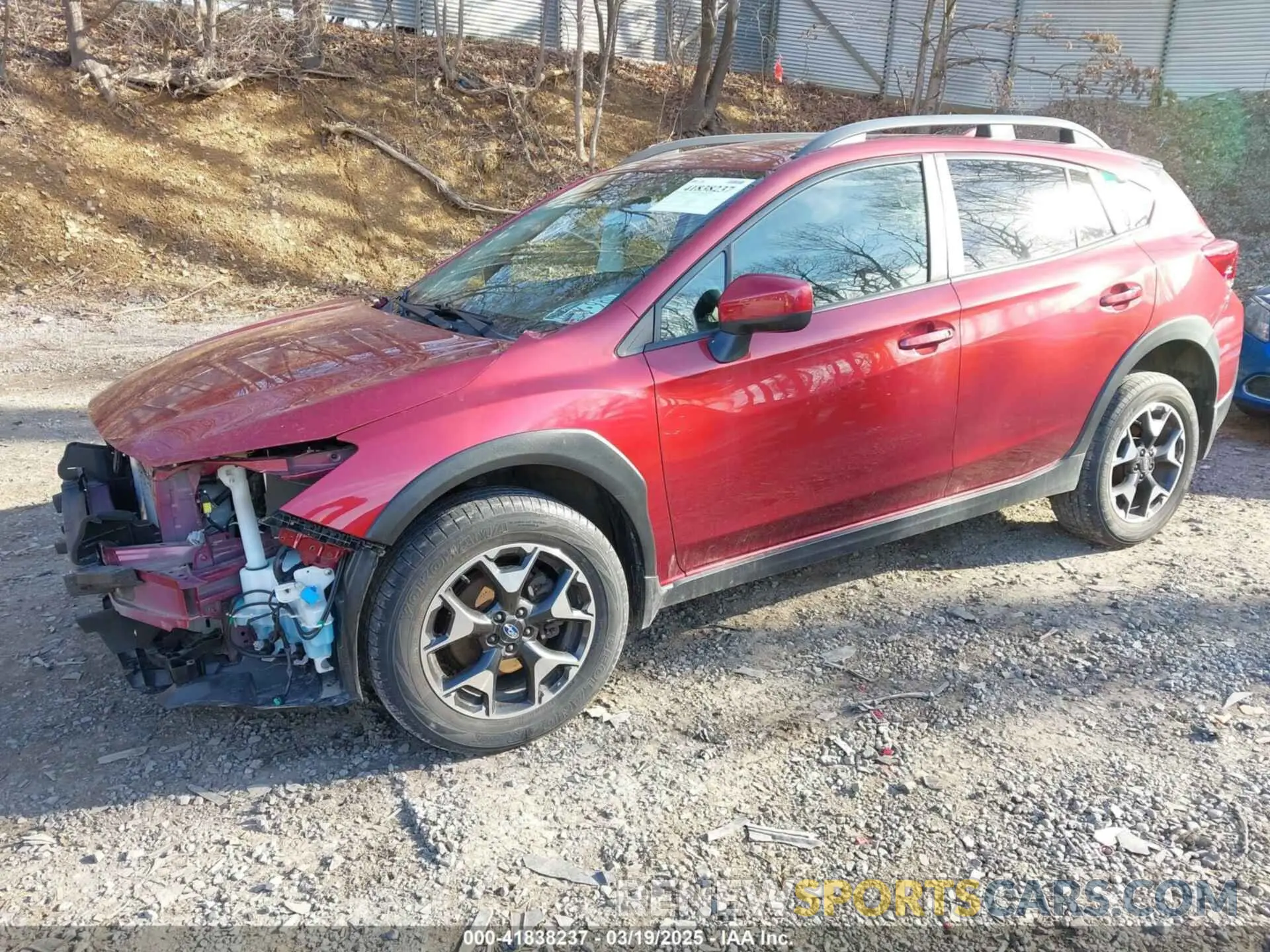 2 Photograph of a damaged car JF2GTACC5KH301533 SUBARU CROSSTREK 2019