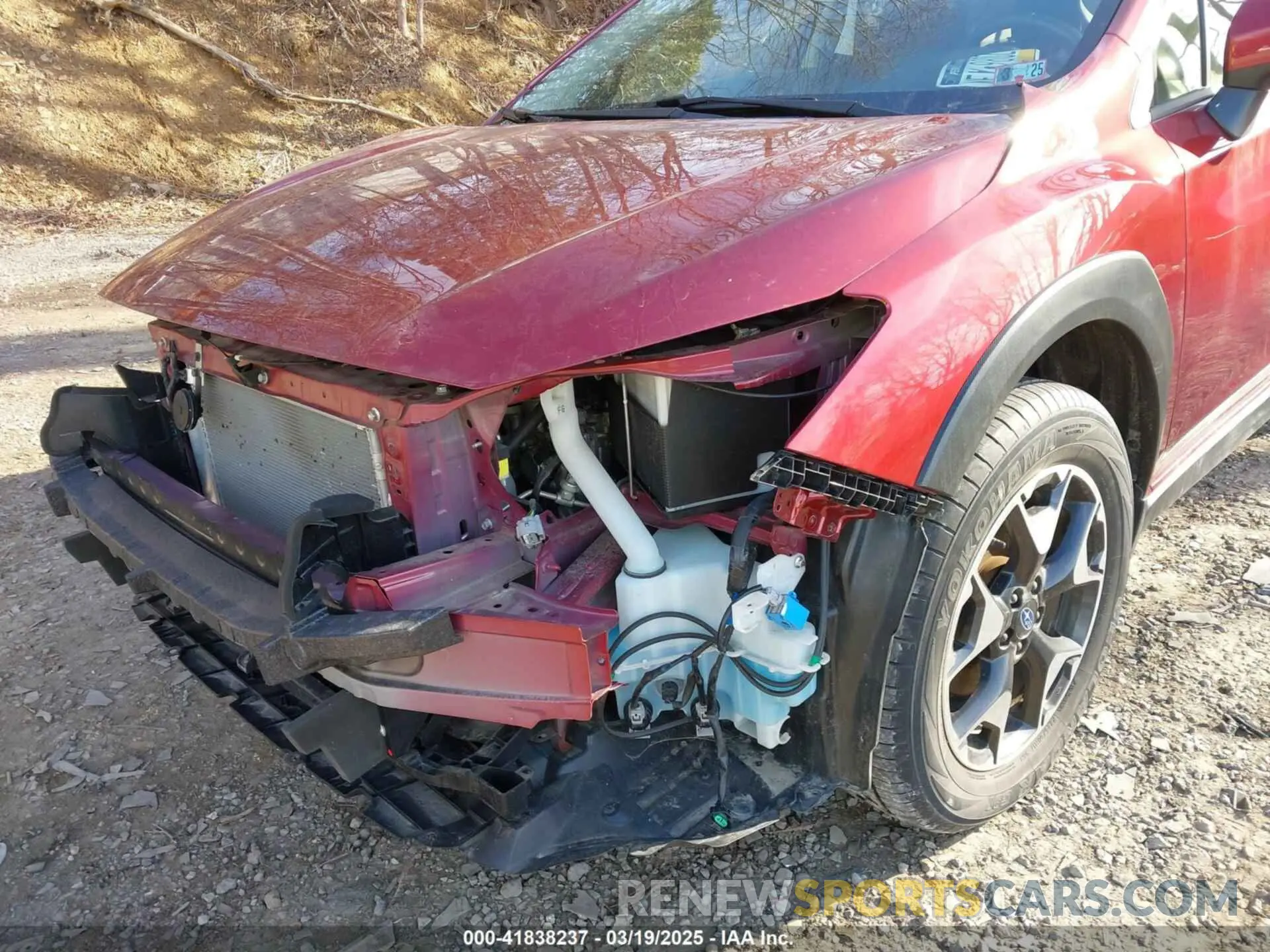 22 Photograph of a damaged car JF2GTACC5KH301533 SUBARU CROSSTREK 2019