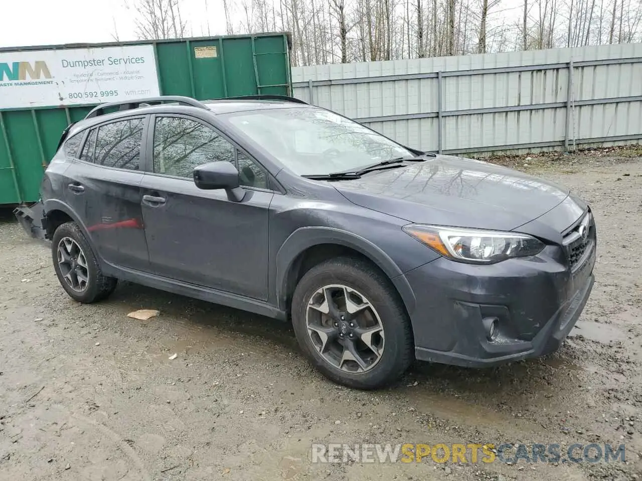 4 Photograph of a damaged car JF2GTACC6K8305543 SUBARU CROSSTREK 2019