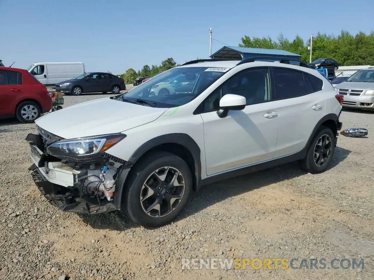 1 Photograph of a damaged car JF2GTACC6K8310600 SUBARU CROSSTREK 2019