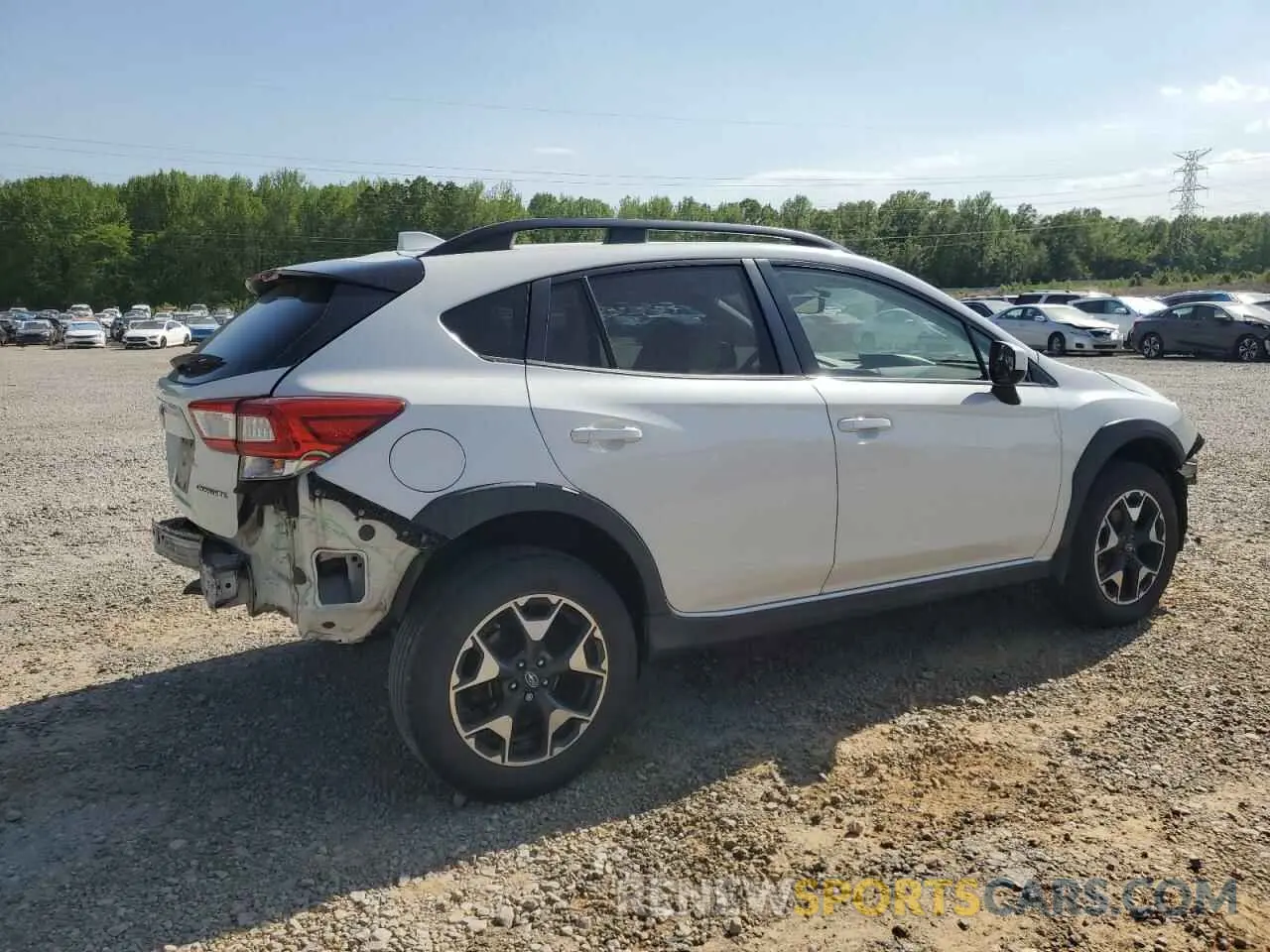 3 Photograph of a damaged car JF2GTACC6K8310600 SUBARU CROSSTREK 2019