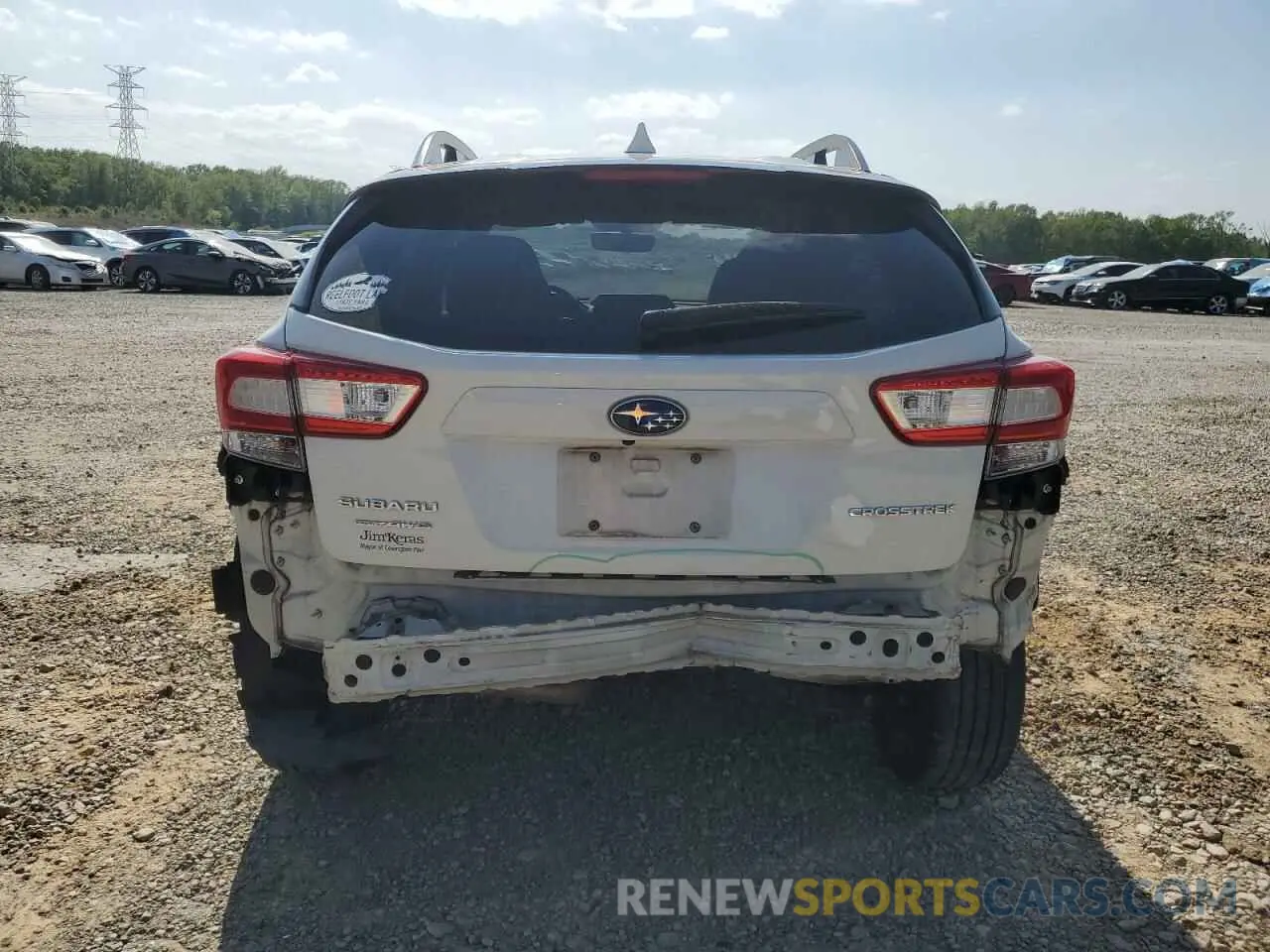 6 Photograph of a damaged car JF2GTACC6K8310600 SUBARU CROSSTREK 2019