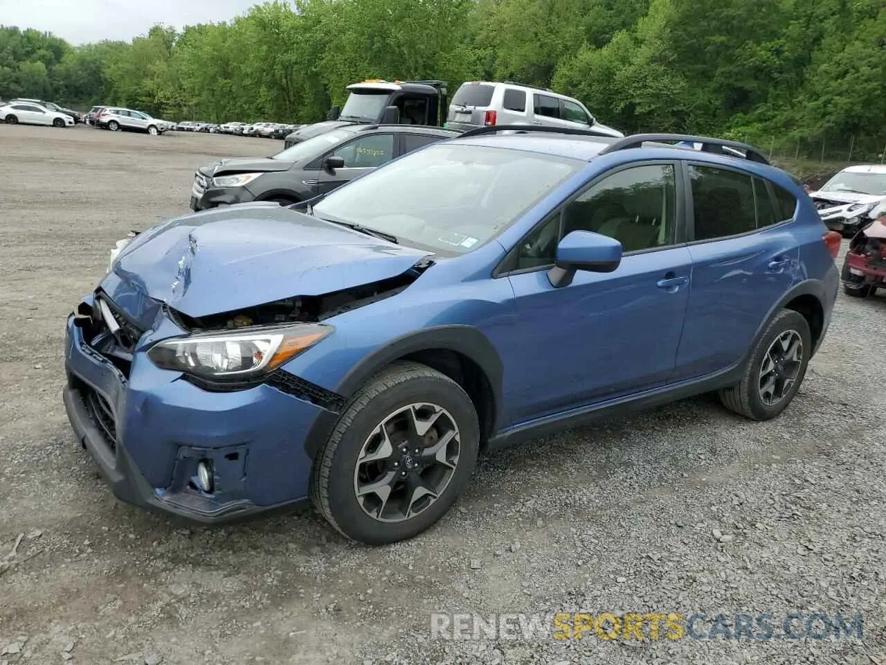 1 Фотография поврежденного автомобиля JF2GTACC6KH203711 SUBARU CROSSTREK 2019