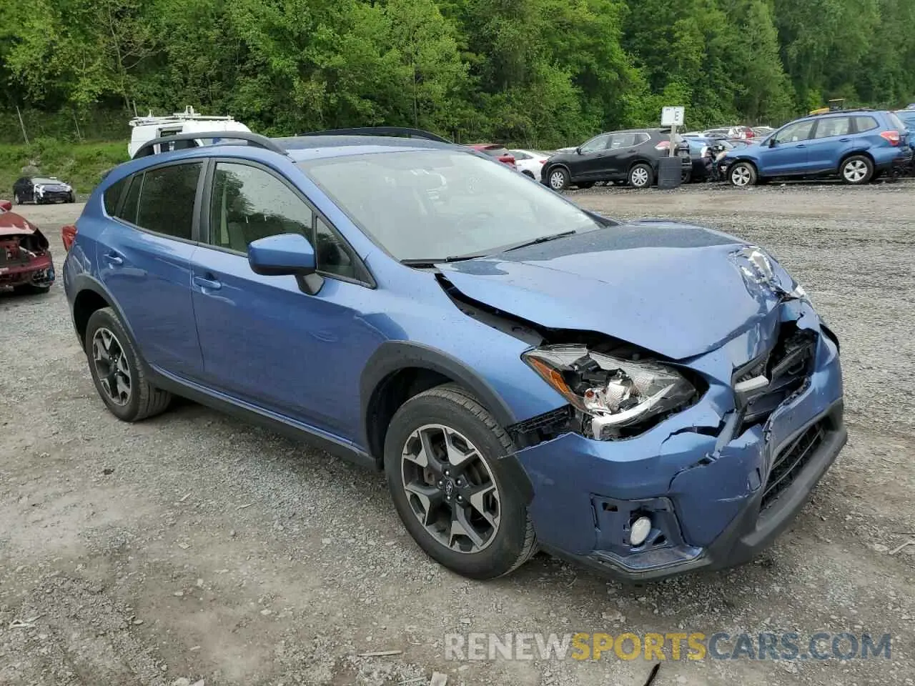 4 Фотография поврежденного автомобиля JF2GTACC6KH203711 SUBARU CROSSTREK 2019