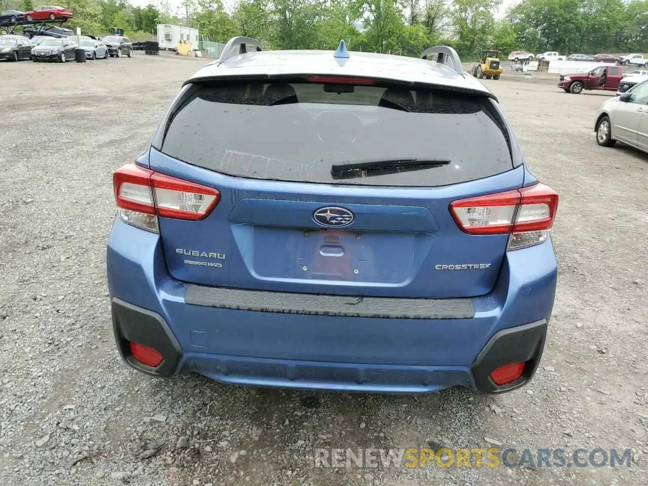 6 Фотография поврежденного автомобиля JF2GTACC6KH203711 SUBARU CROSSTREK 2019