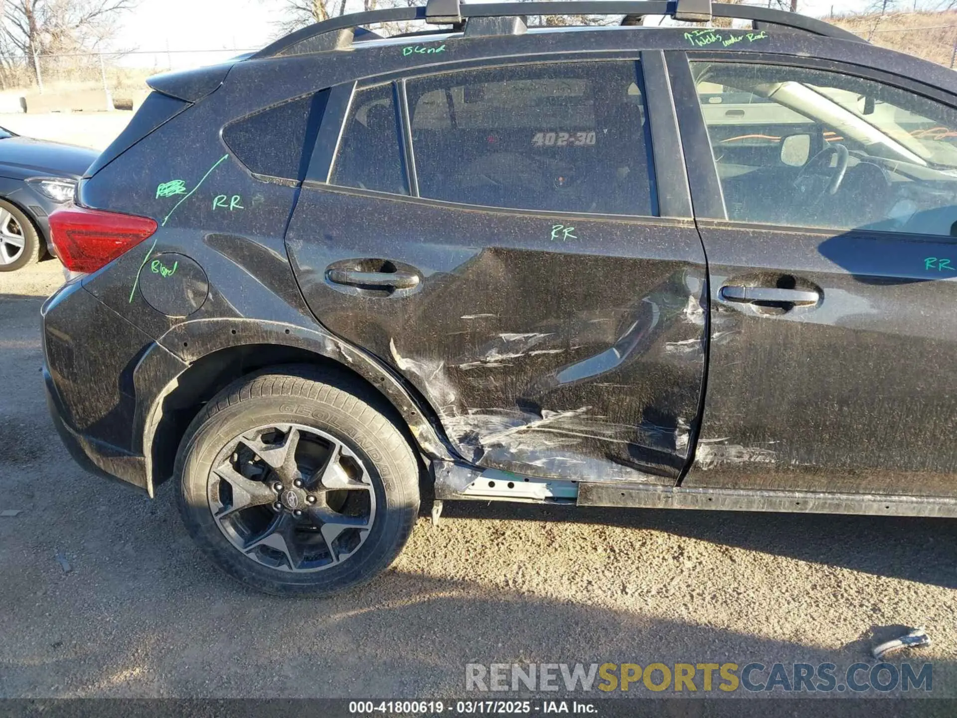 6 Фотография поврежденного автомобиля JF2GTACC7K8232246 SUBARU CROSSTREK 2019