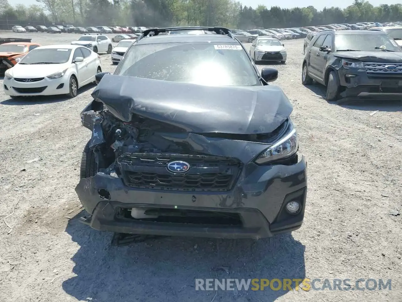 5 Photograph of a damaged car JF2GTACC7KH343797 SUBARU CROSSTREK 2019