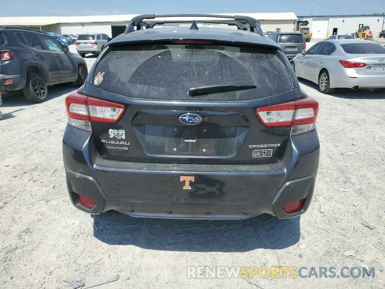 6 Photograph of a damaged car JF2GTACC7KH343797 SUBARU CROSSTREK 2019