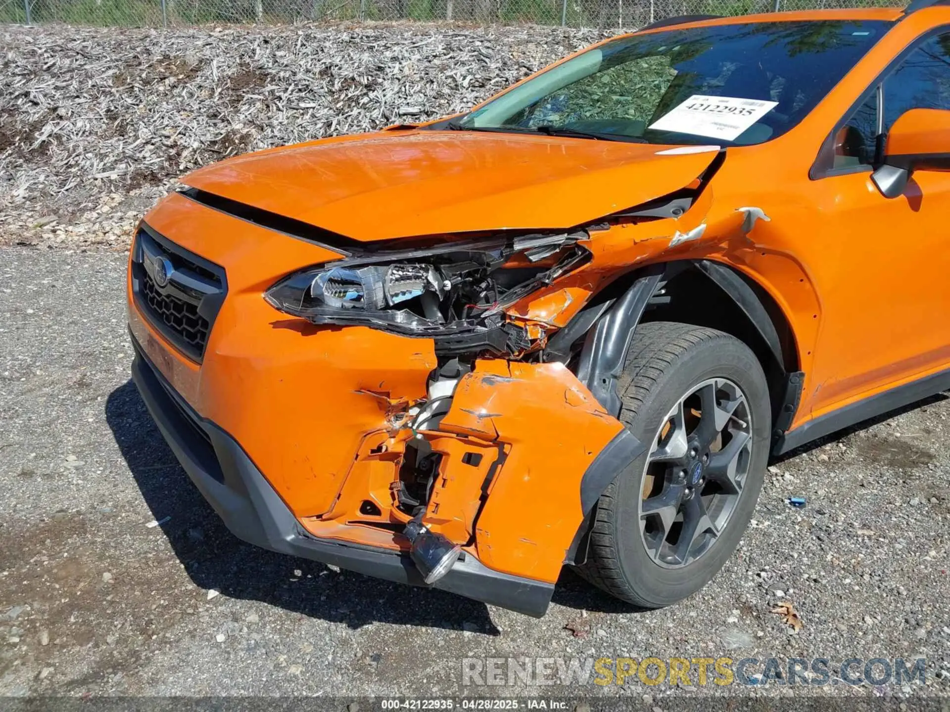 6 Photograph of a damaged car JF2GTACC8K8271234 SUBARU CROSSTREK 2019