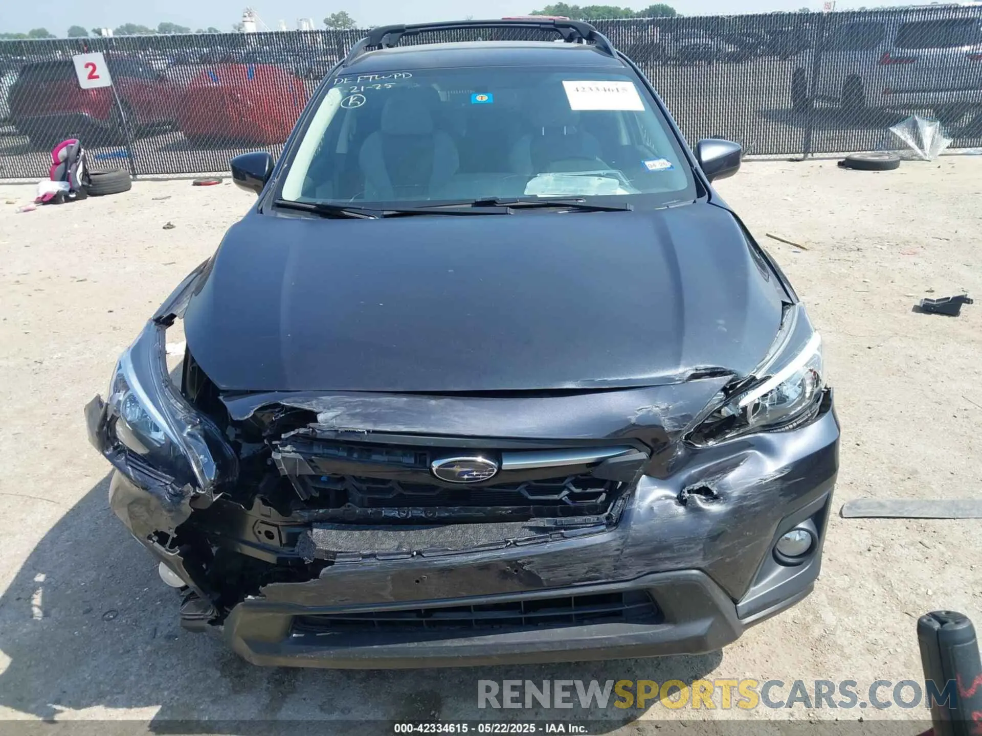 12 Photograph of a damaged car JF2GTACC9K8303947 SUBARU CROSSTREK 2019