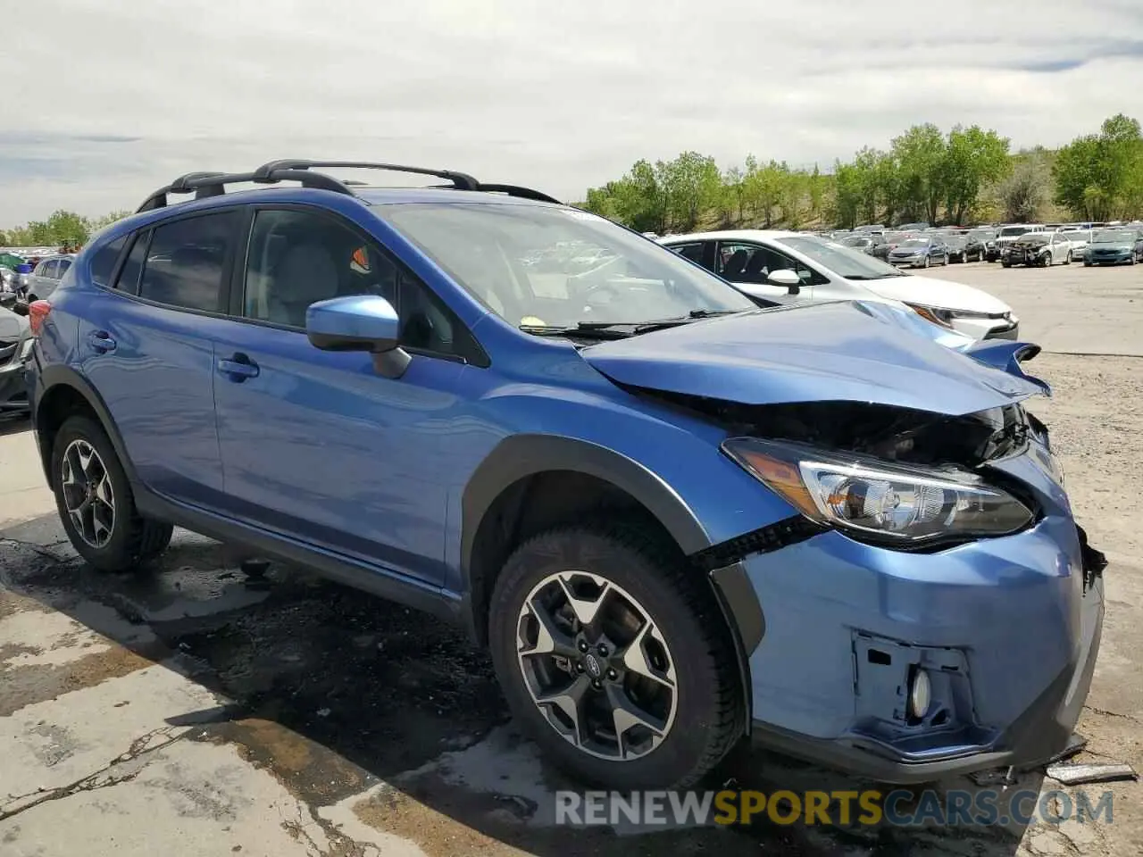 4 Photograph of a damaged car JF2GTACC9KH327889 SUBARU CROSSTREK 2019