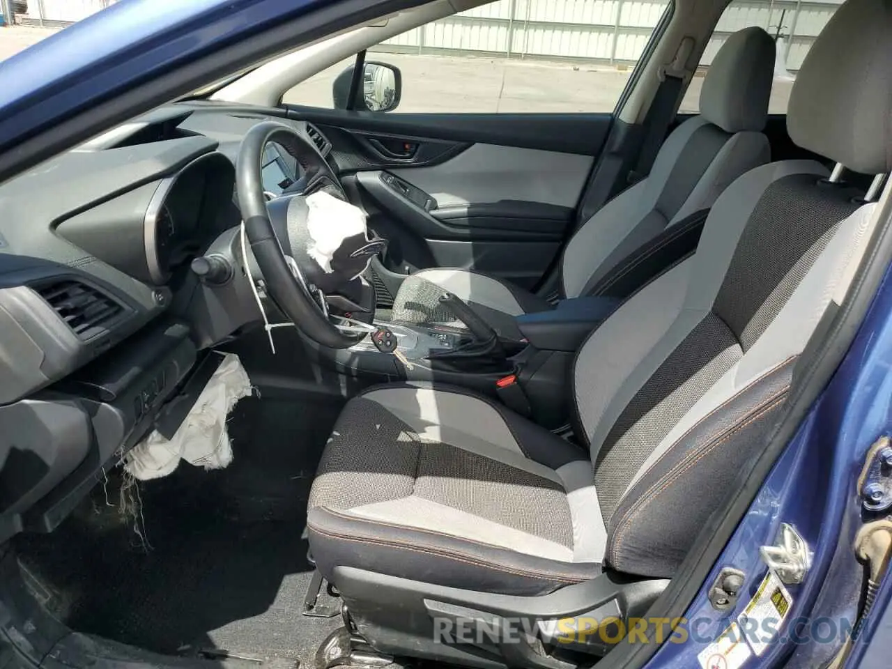 7 Photograph of a damaged car JF2GTACC9KH327889 SUBARU CROSSTREK 2019