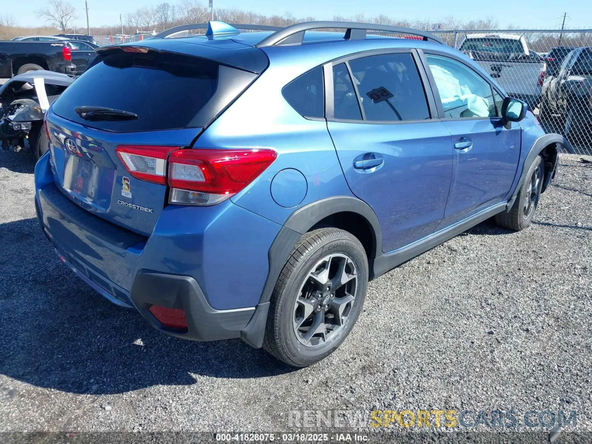 4 Photograph of a damaged car JF2GTACC9KH383444 SUBARU CROSSTREK 2019