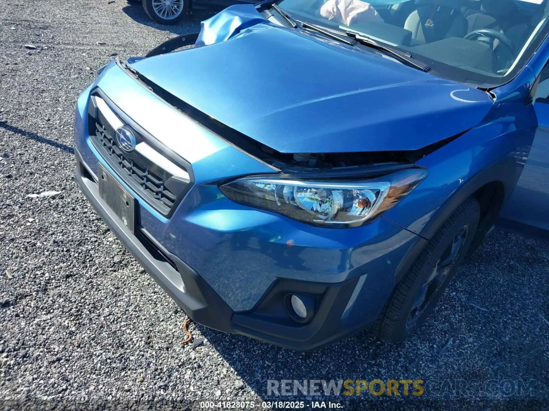 6 Photograph of a damaged car JF2GTACC9KH383444 SUBARU CROSSTREK 2019