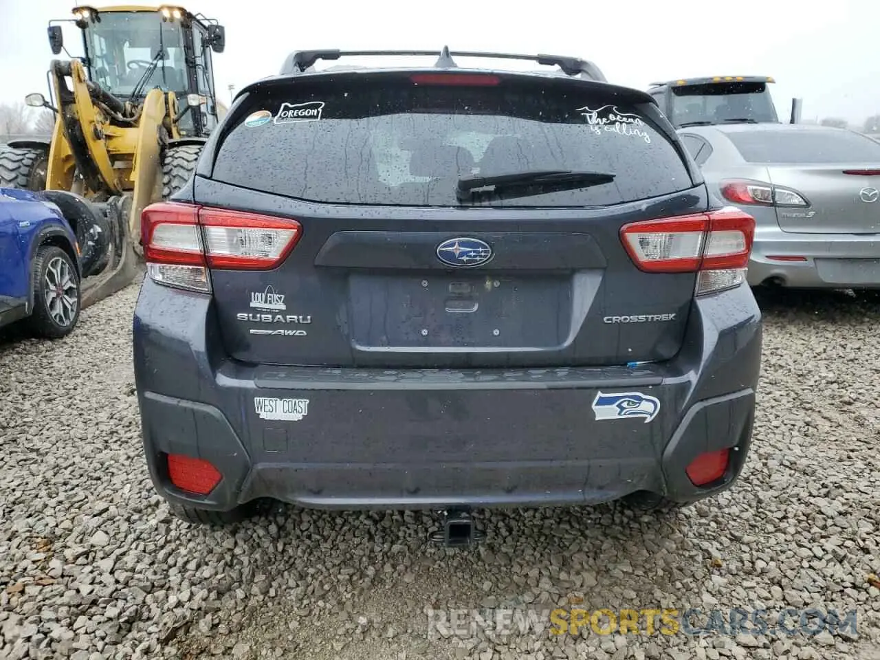 6 Photograph of a damaged car JF2GTACCXK8333507 SUBARU CROSSTREK 2019