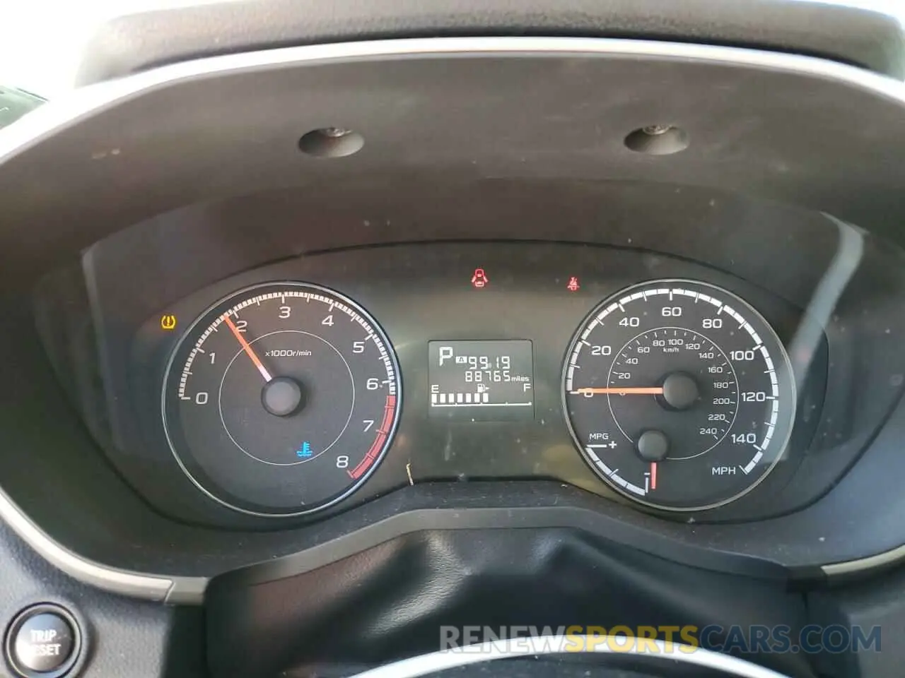 9 Photograph of a damaged car JF2GTACCXK8333507 SUBARU CROSSTREK 2019