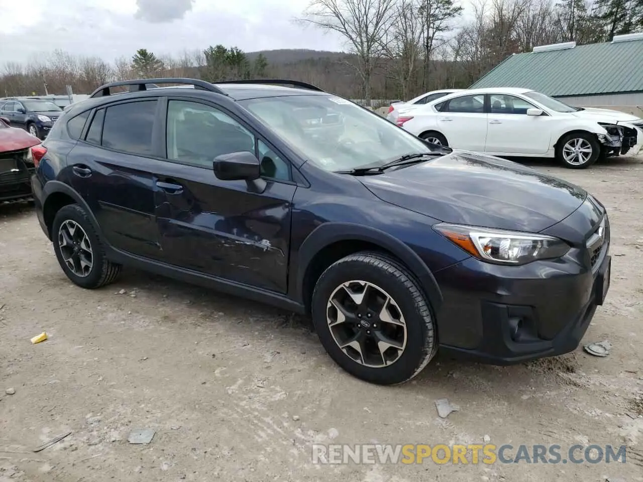 4 Фотография поврежденного автомобиля JF2GTADC0K8373142 SUBARU CROSSTREK 2019